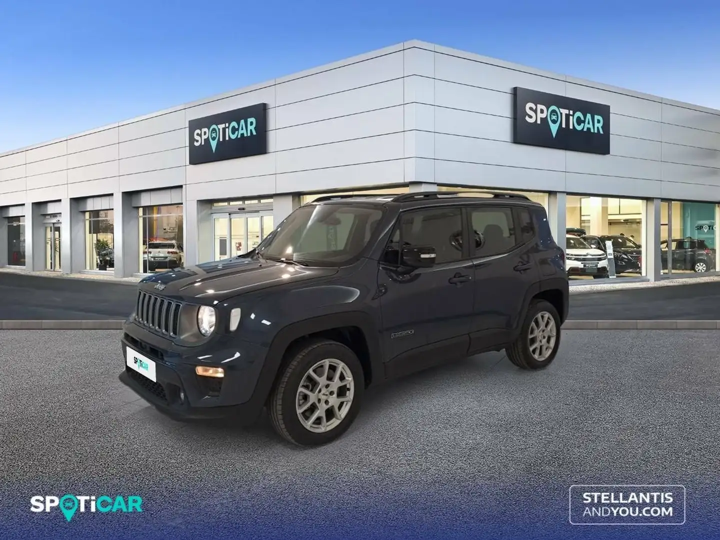 Jeep Renegade 4xe 1.3 PHEV 140 kW(190CV)  AT Limited Blauw - 1