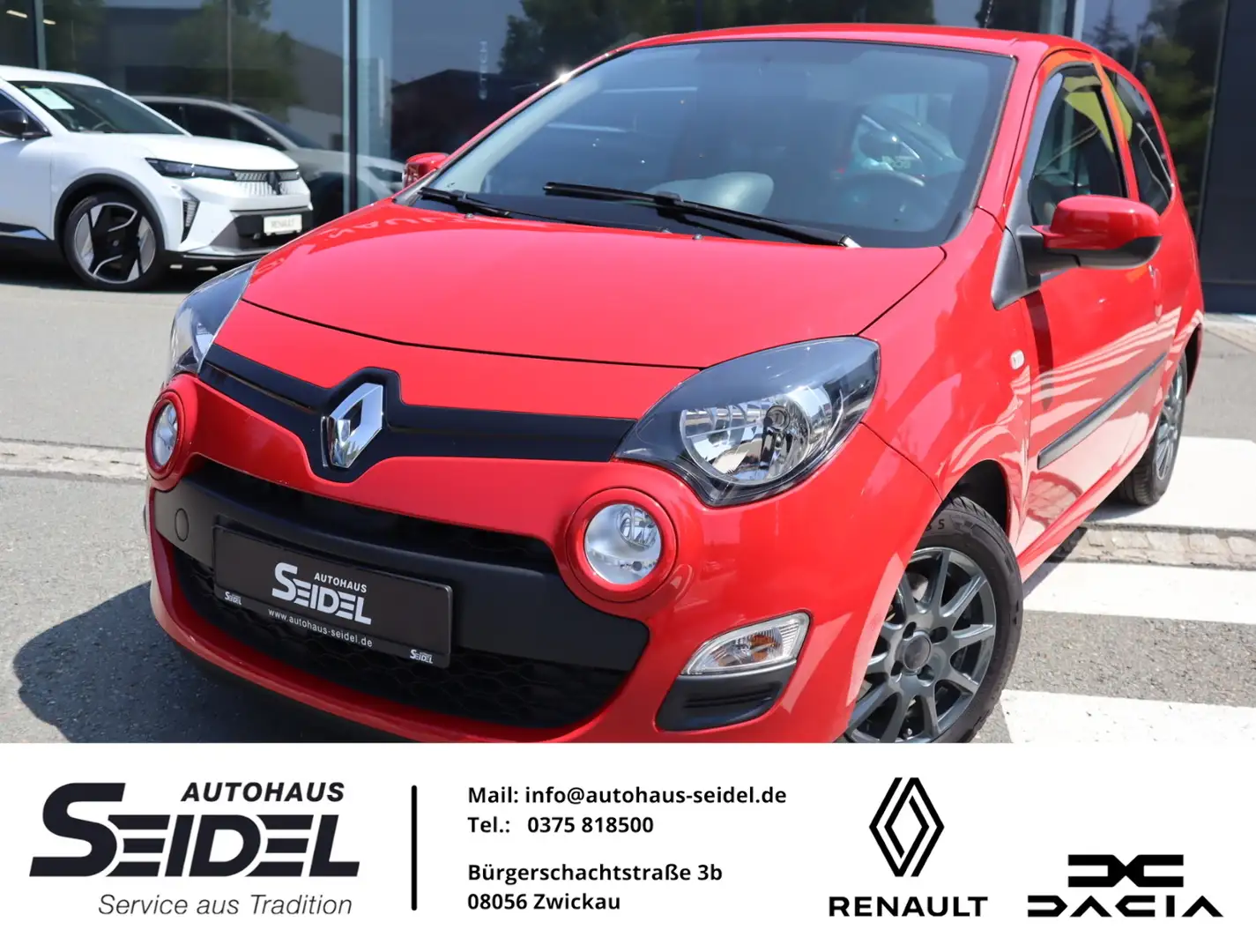 Renault Twingo Expression 1.2 LEV 16V 75 eco2 Rosso - 1