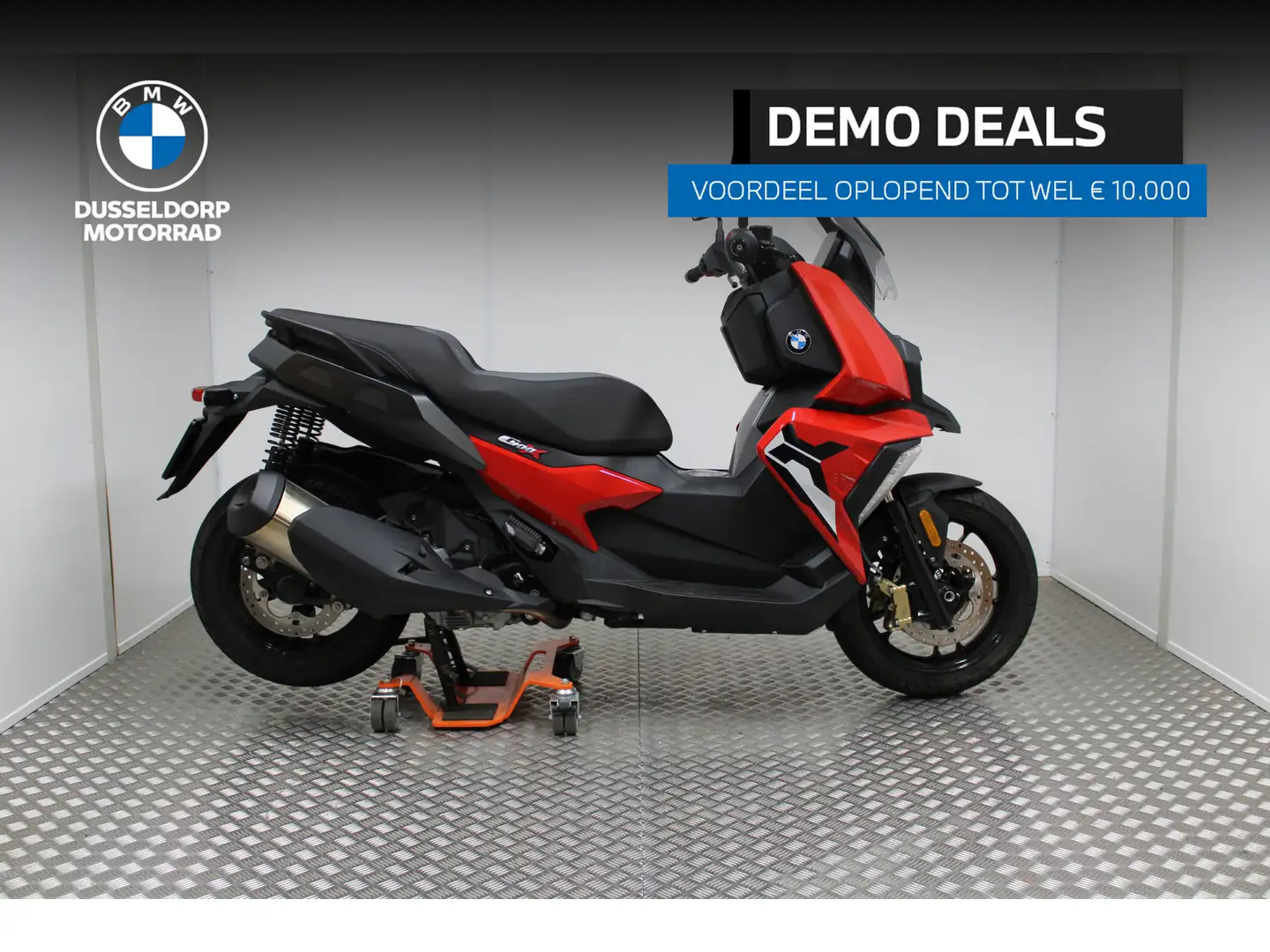 BMW C 400 X Racing red BTW Voertuig Rouge - 1