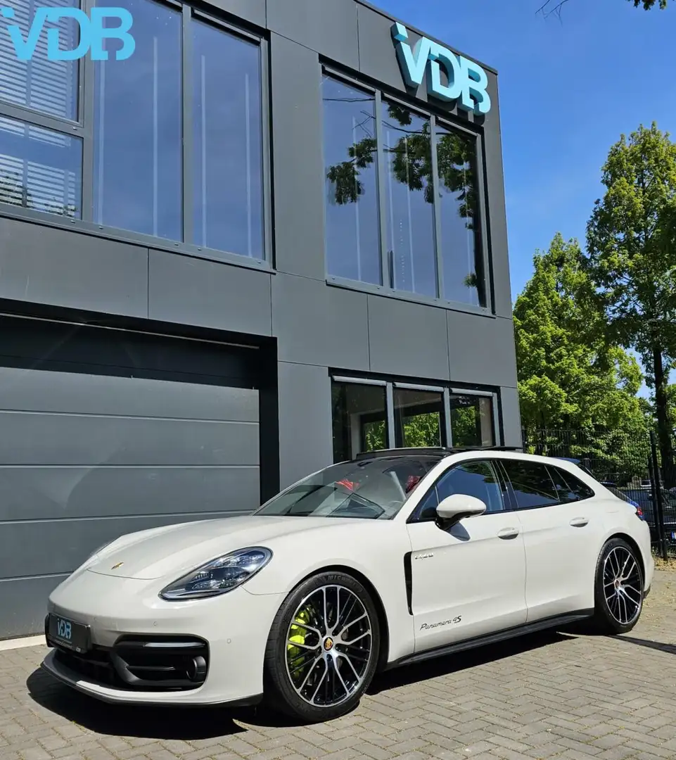 Porsche Panamera Sport Turismo 2.9 4S E-Hybrid 560PK KREIDE! Gris - 2