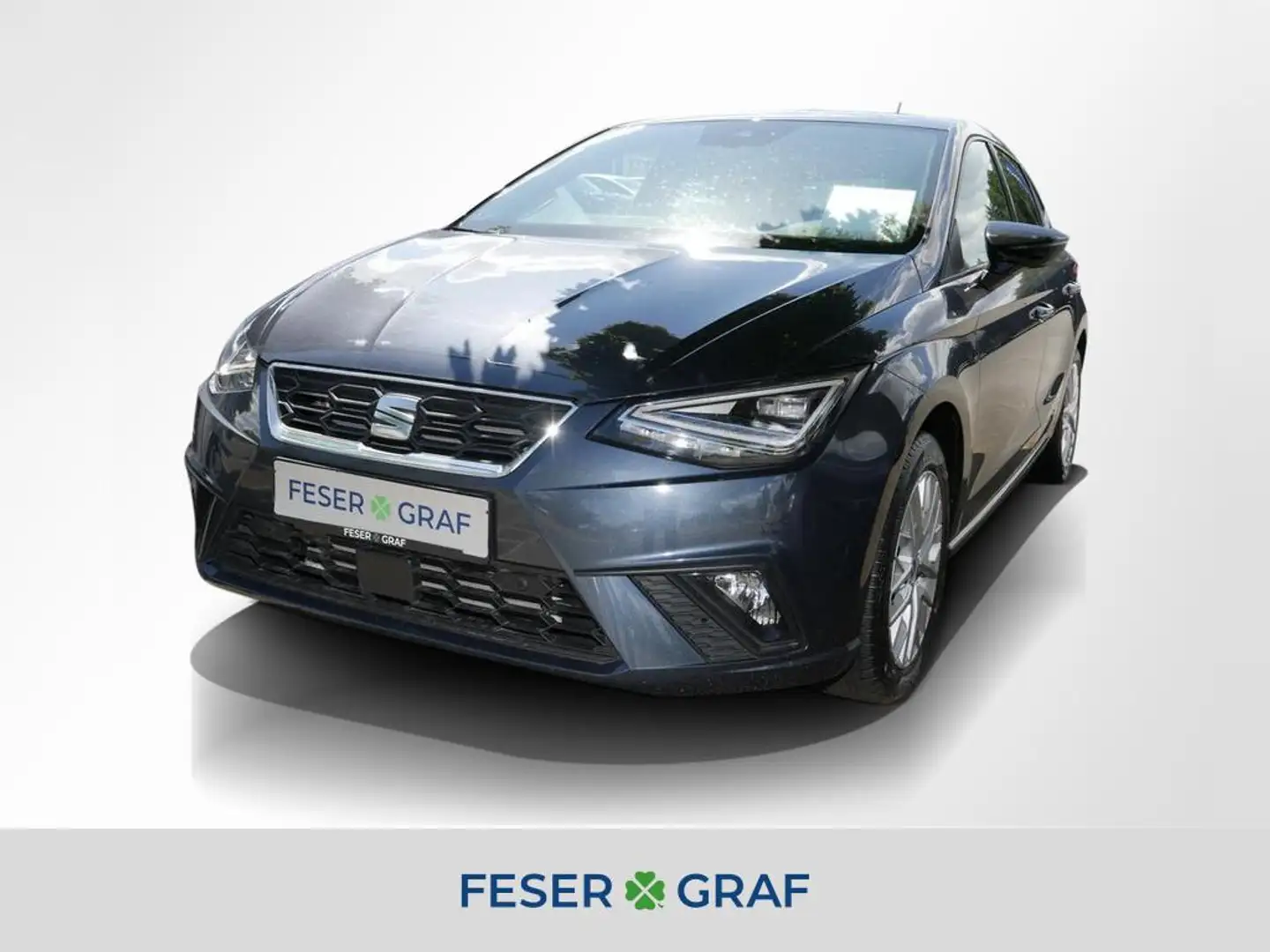 SEAT Ibiza FR-Line 1.0 TSI LED ACC Navi RFK Virtual Grau - 1