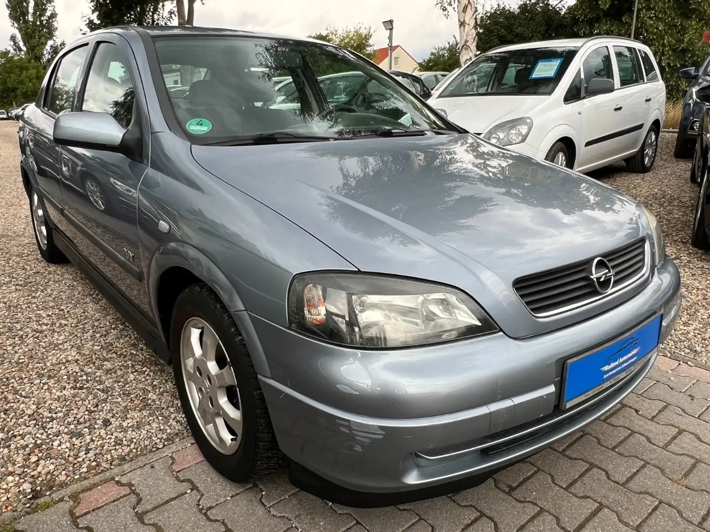 Opel Astra G Njoy*2.HD*Klima*Aut*Alus*TÜV NEU Silber - 2