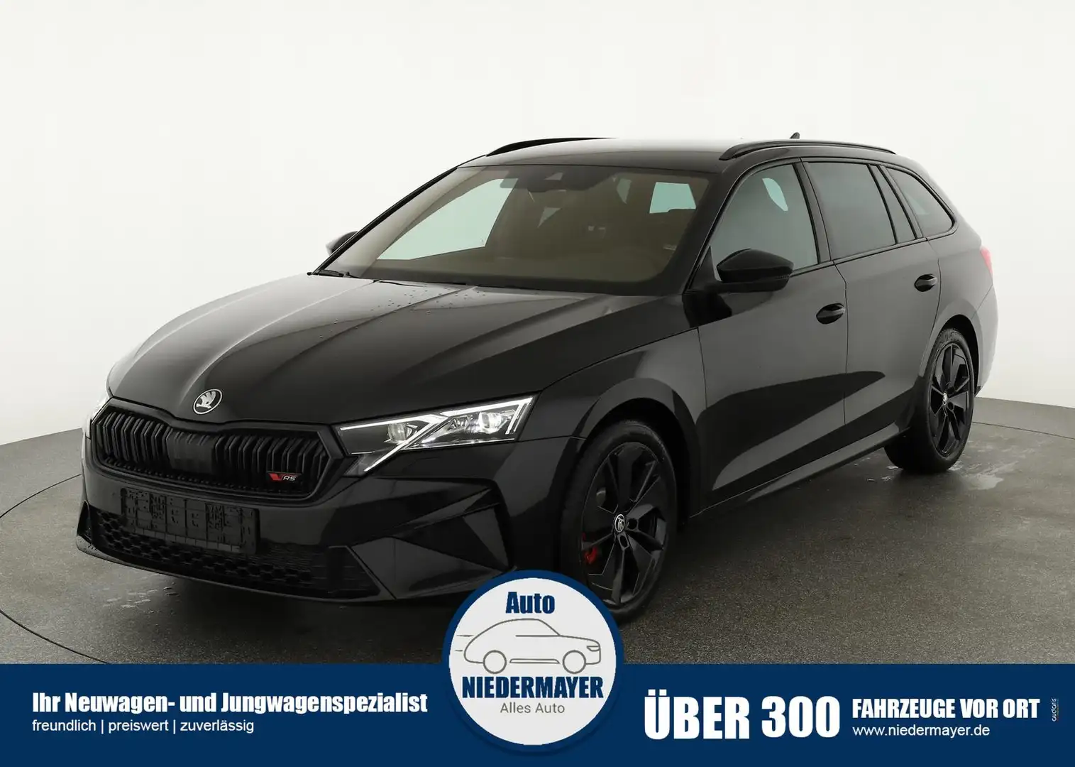 Skoda Octavia Combi RS 2.0 TSI DSG, AHK, el. Klappe, Navi, Matri Schwarz - 1
