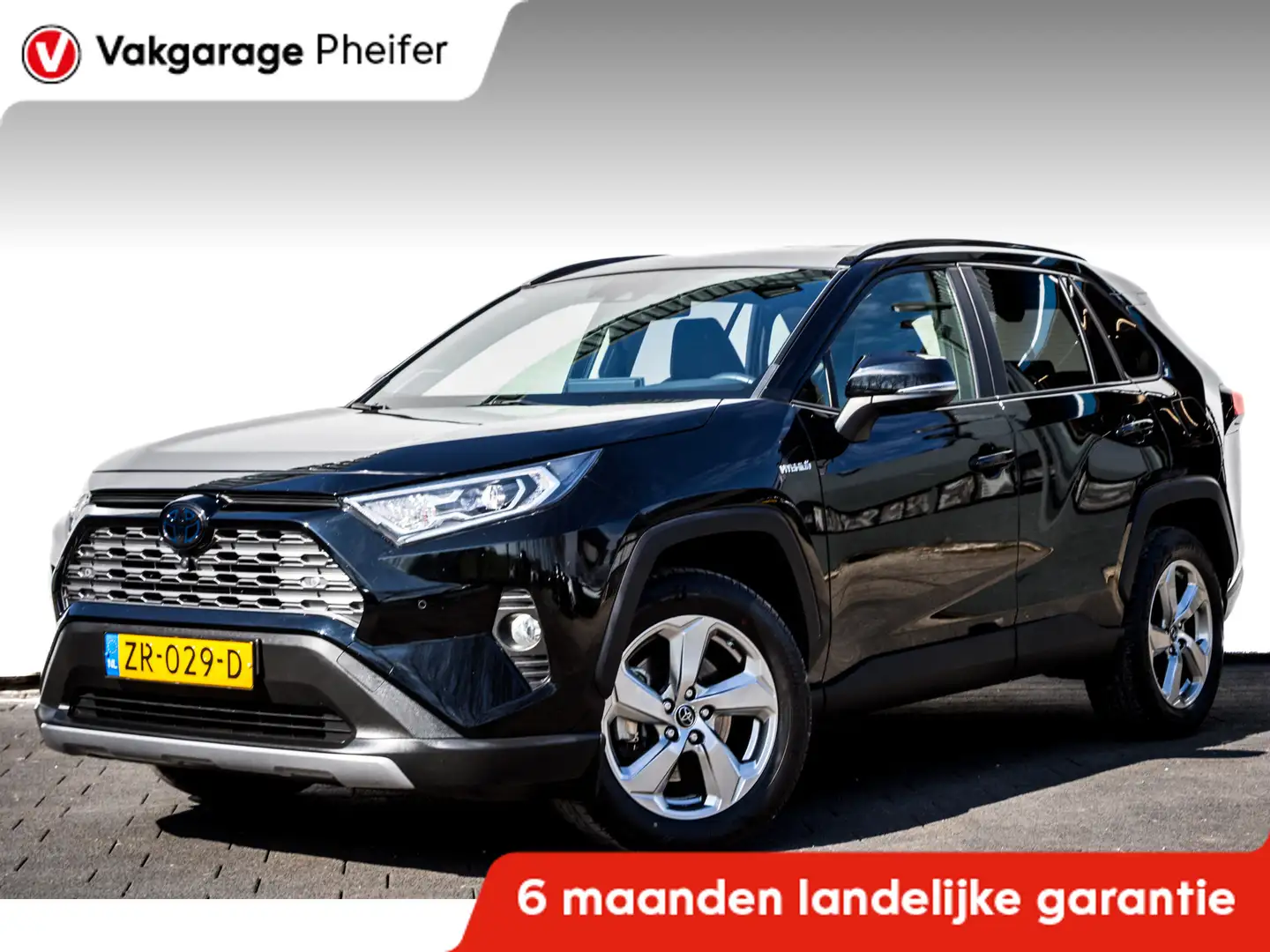 Toyota RAV 4 2.5 Aut. Hybrid Executive Trekhaak/ Leer/ 360 Came Zwart - 1