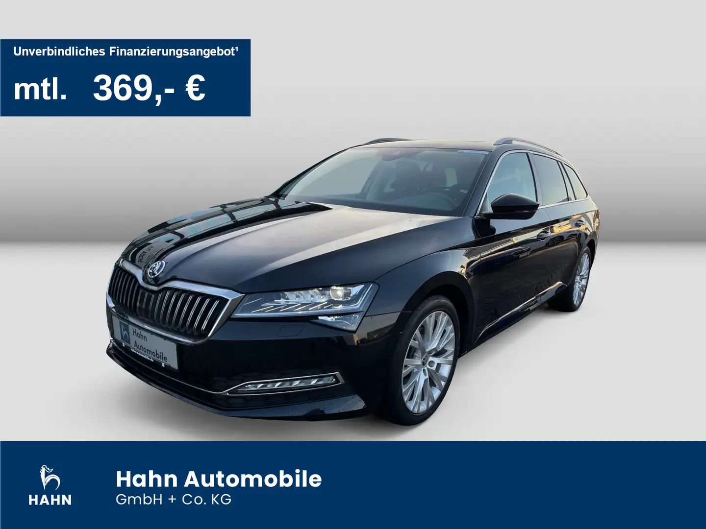 Skoda Superb Combi 2.0TDI DSG 4x4 Style Matrix CAM ACC Schwarz - 1