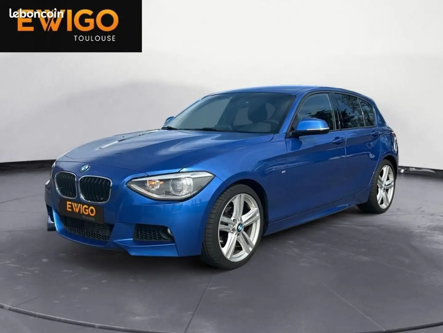 BMW 118 6 116ch M-SPORT Blauw - 1