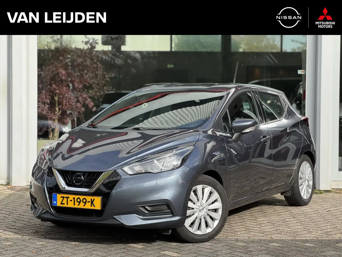 Nissan Micra 1.0 IG-T 100pk Acenta | Trekhaak | Apple CarPlay | Grijs - 1