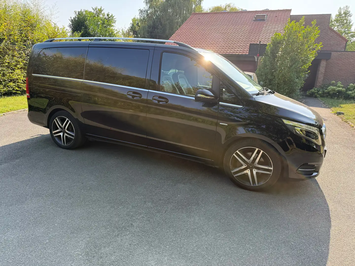 Mercedes-Benz V V 250d Lang Av. Zwart - 2