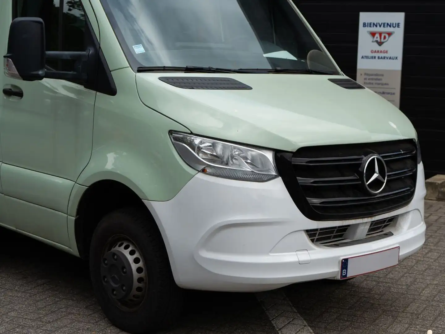 Mercedes-Benz Sprinter Sprinter 519 TRANSPORT VOITURE Groen - 2