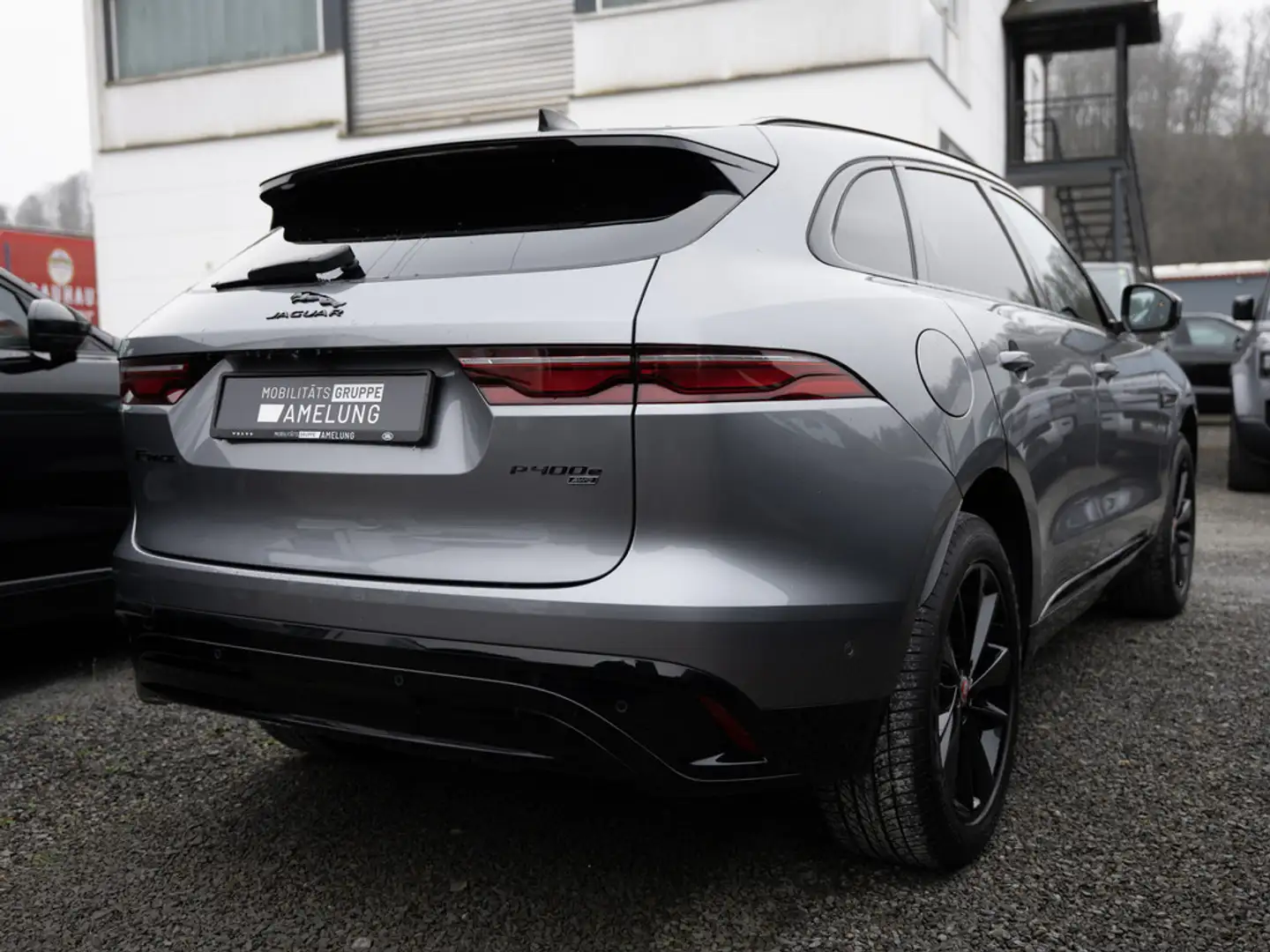 Jaguar F-Pace P400e AWD KAMERA NAVI ACC LED 360° HUD Szary - 2