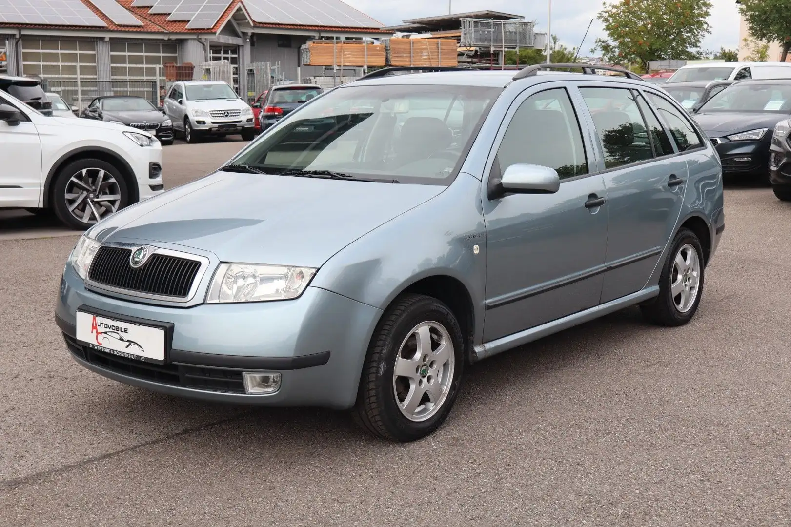 Skoda Fabia Combi 1.4 16V Elegance_Tüv_Klima_Sitzhz_ Gris - 1