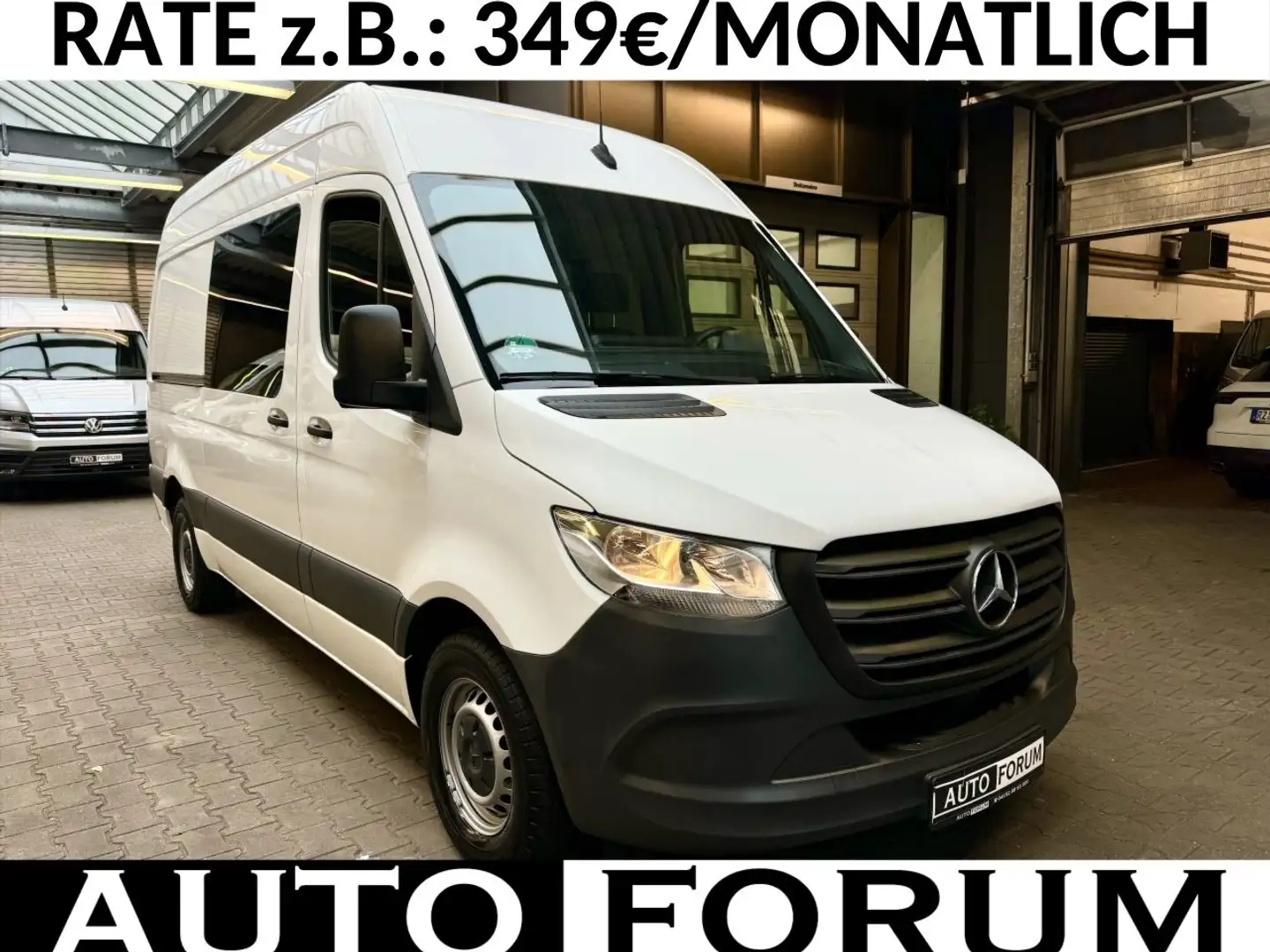Mercedes-Benz Sprinter 315 CDI L2H2 MIXTO DOKA 5SITZ KLIMA AHK Bianco - 1