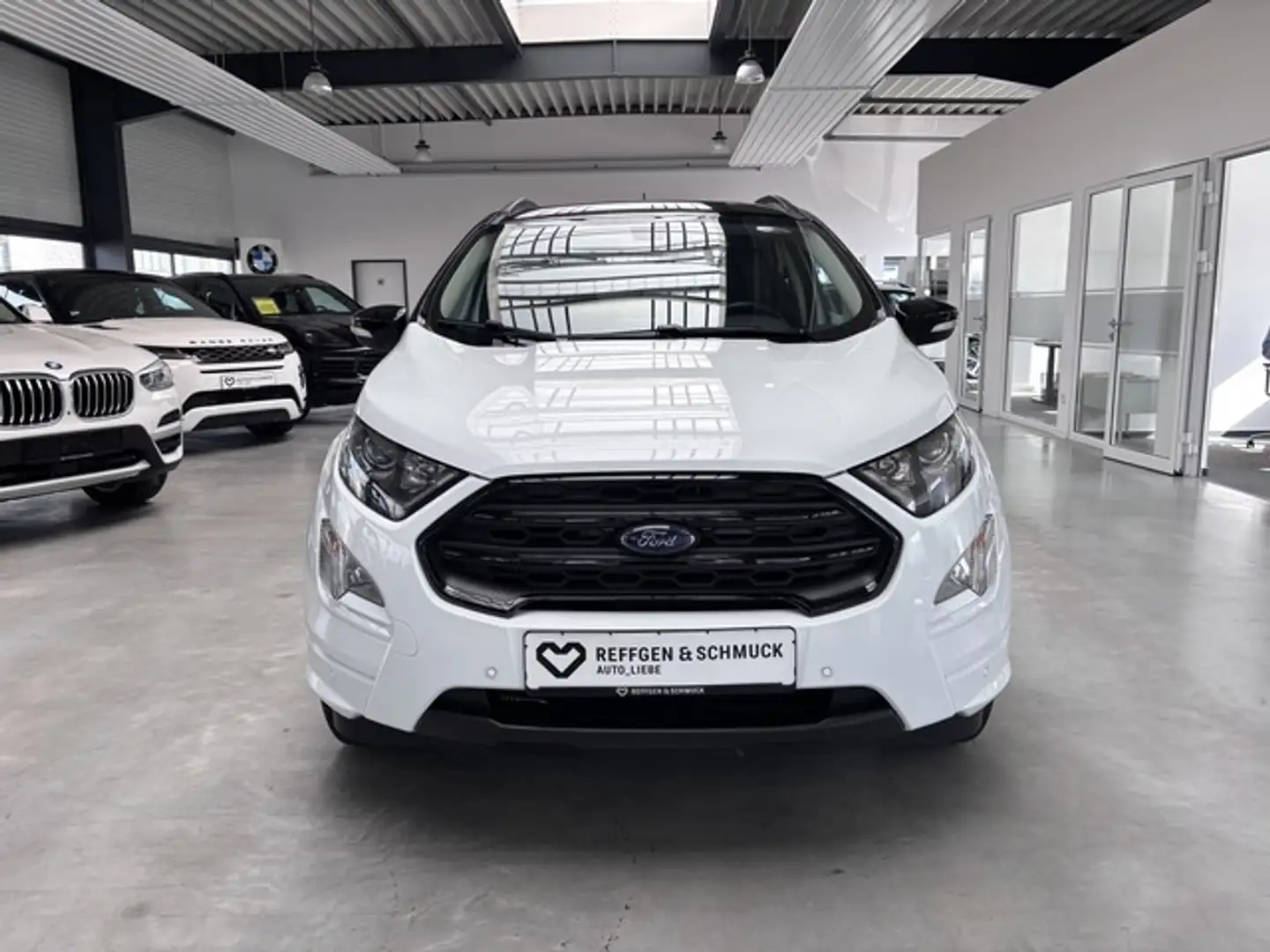 Ford EcoSport ST-LINE STYLING KLIMA+NAV+XENON+ALU+TÜV bijela - 2