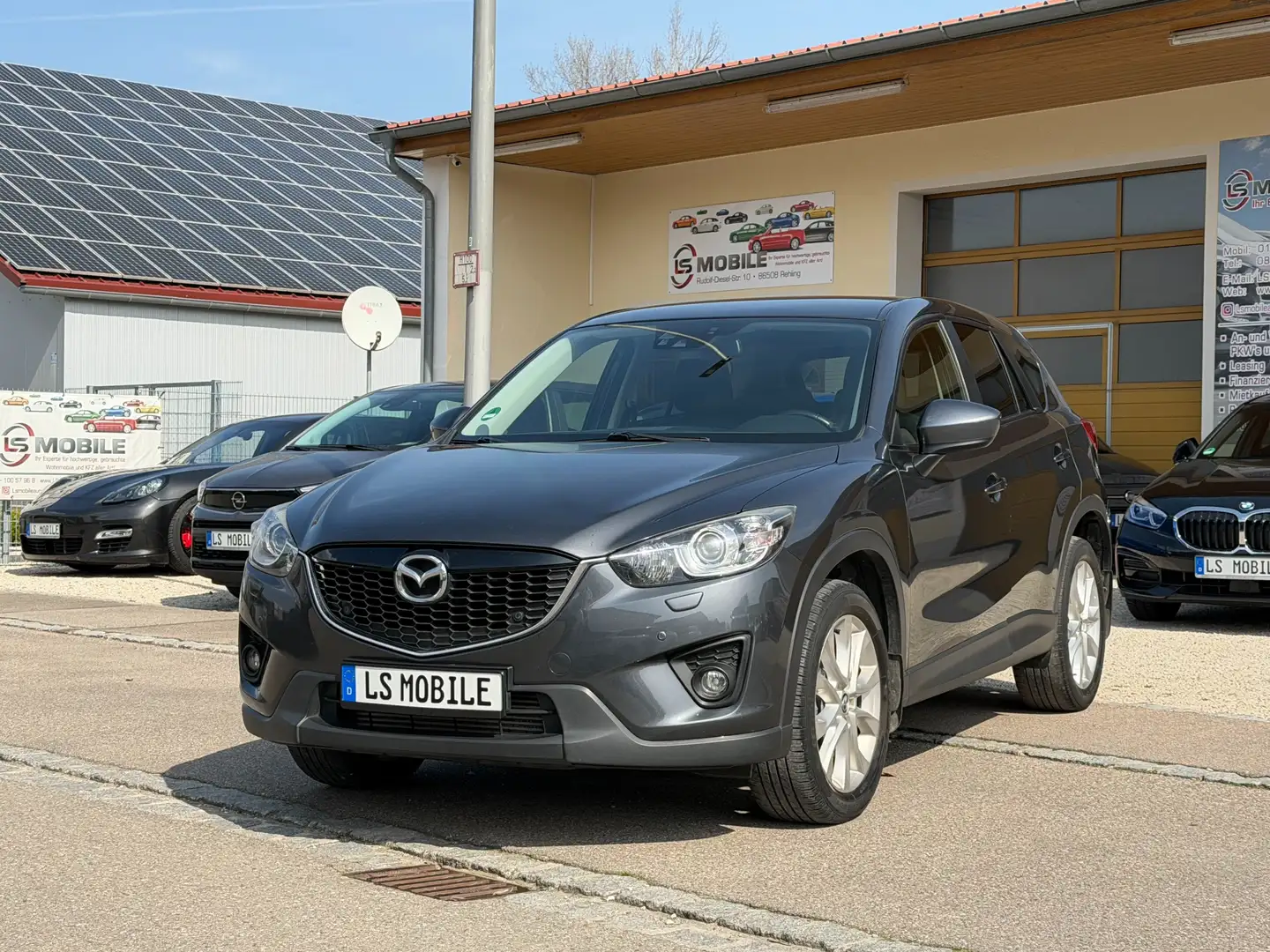 Mazda CX-5 2.2 SkyActiv Sports-Line AWD RFK*BOSE*Leder Grau - 1