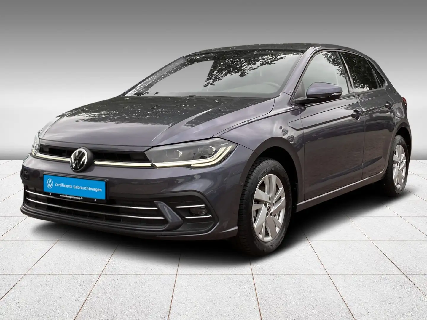 Volkswagen Polo 1.0 TSI Style DSG Navi LED Travel-Assist Blau - 2