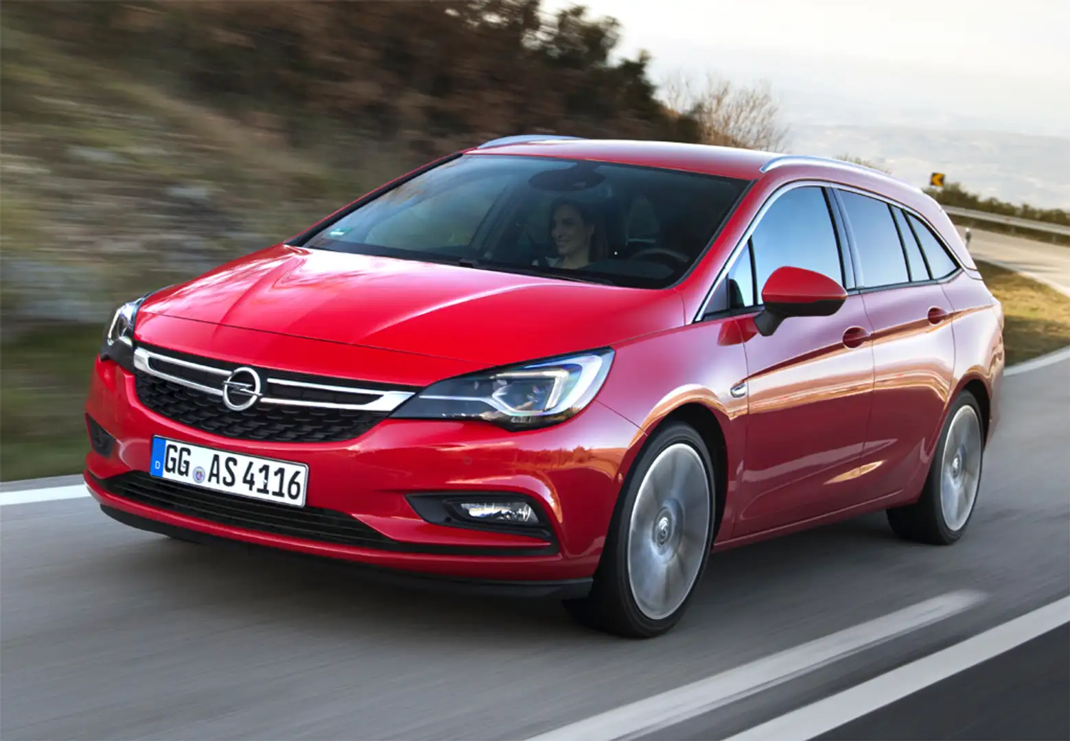 Opel Astra ST 1.6CDTi Selective 110 Blanco - 1