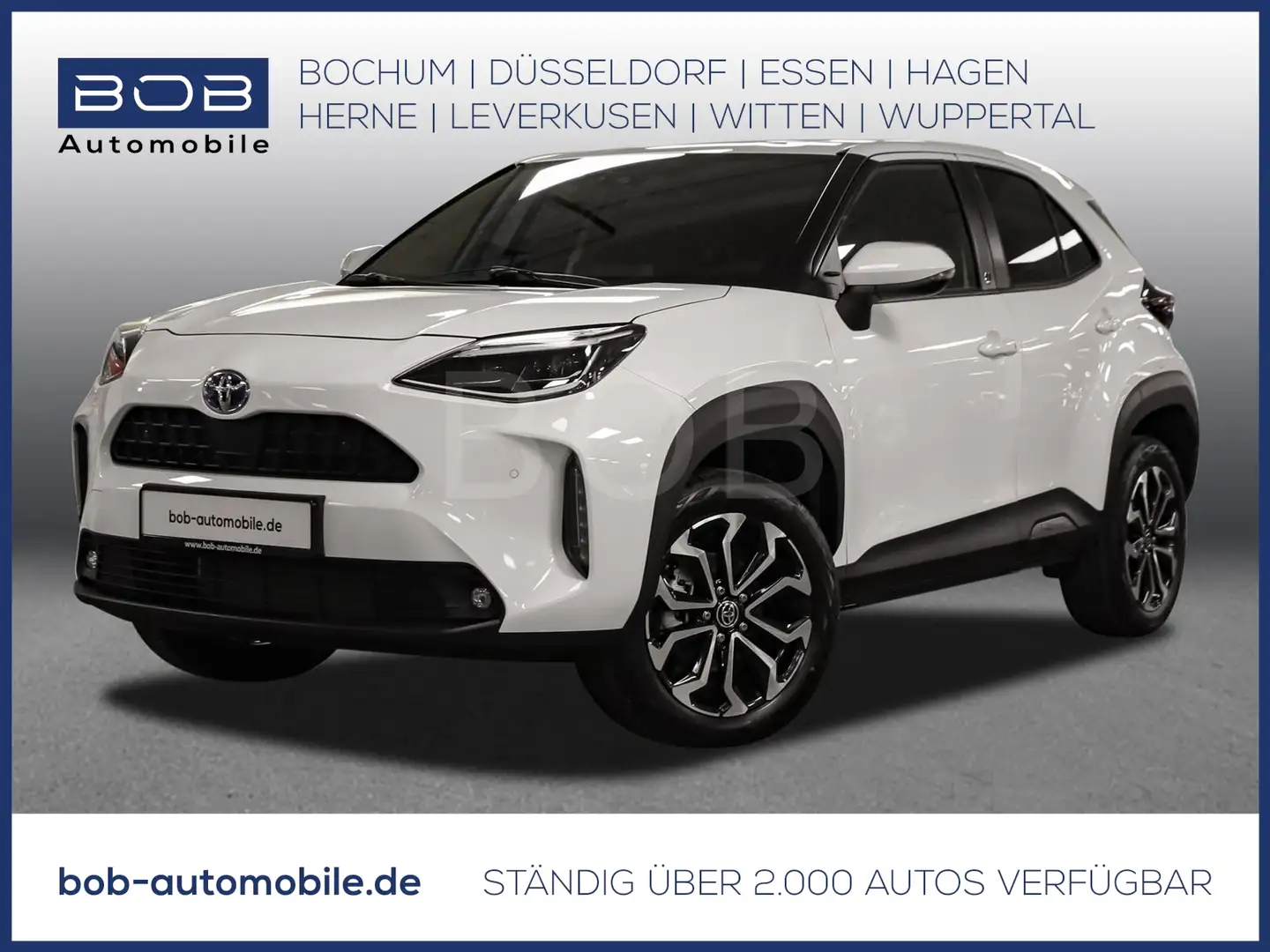 Toyota Yaris Cross Hybrid Team D NAVI CARPLAY AA SHZ AC Blanco - 1