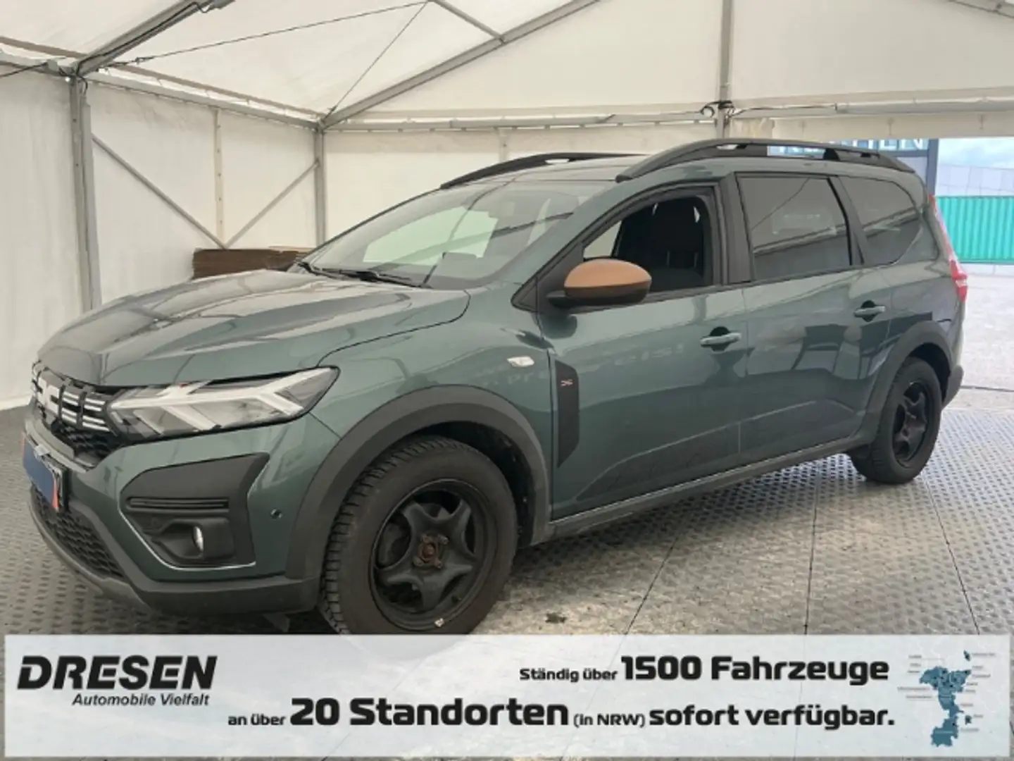 Dacia Jogger Extreme+ 1.0 TCe 110 Navi Klimaautom SHZ AHK-abneh Zielony - 1