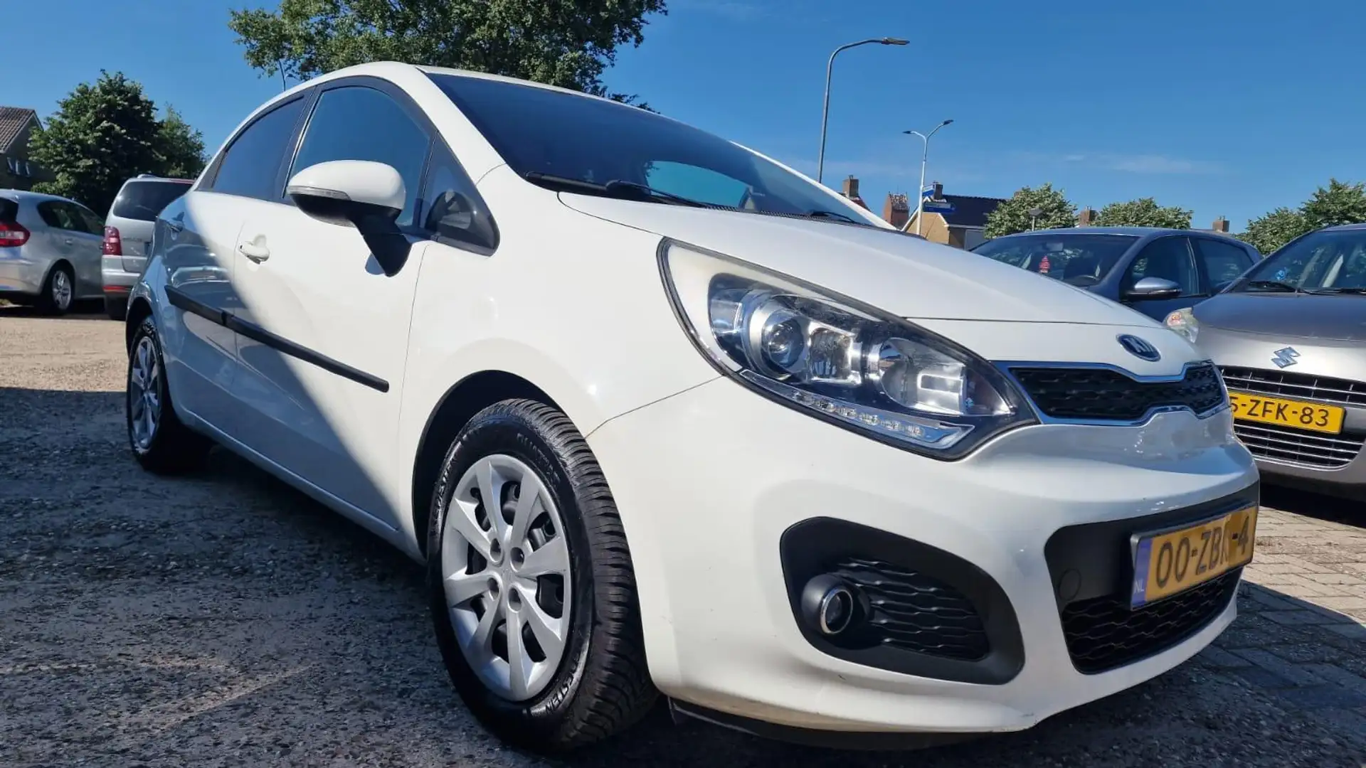 Kia Rio 1.2 CVVT Super Pack💢€3499,-💢 Wit - 1
