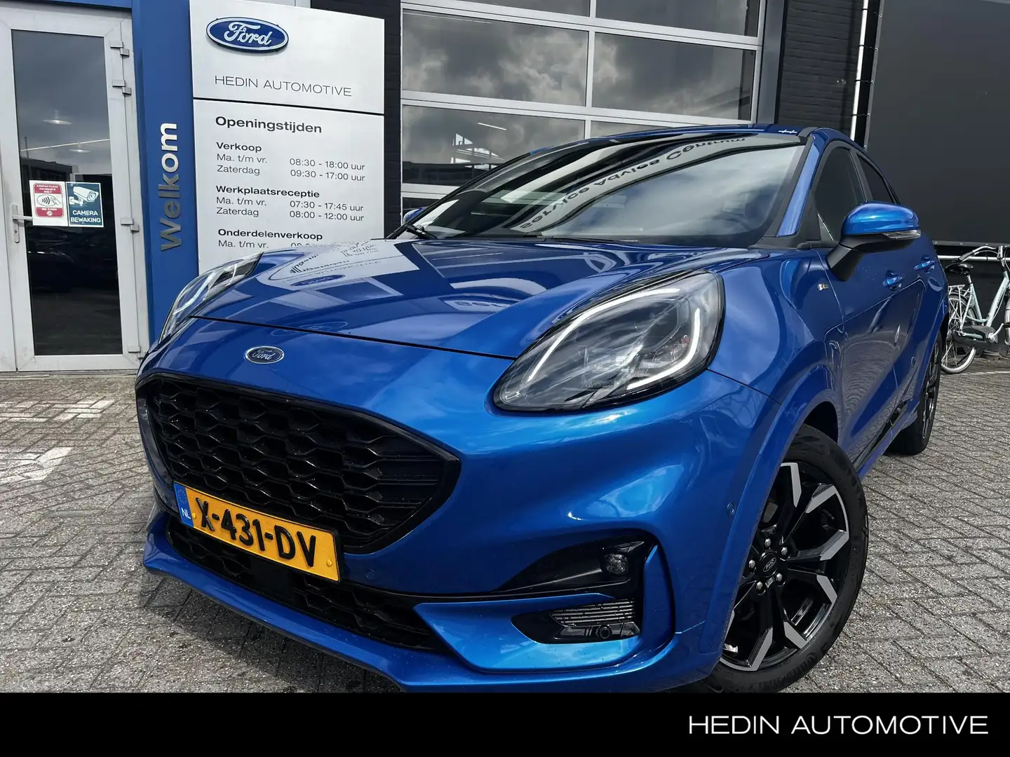 Ford Puma 1.0 EcoBoost Hybrid ST-Line X B&O | Elek. A. klep Blauw - 1