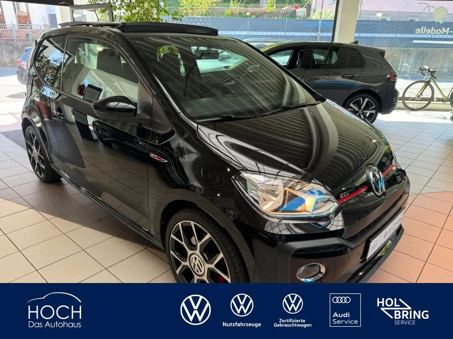 Volkswagen up! 1.0 TSI GTI+Schiebedach+ESP Soundsystem plus Schwarz - 1