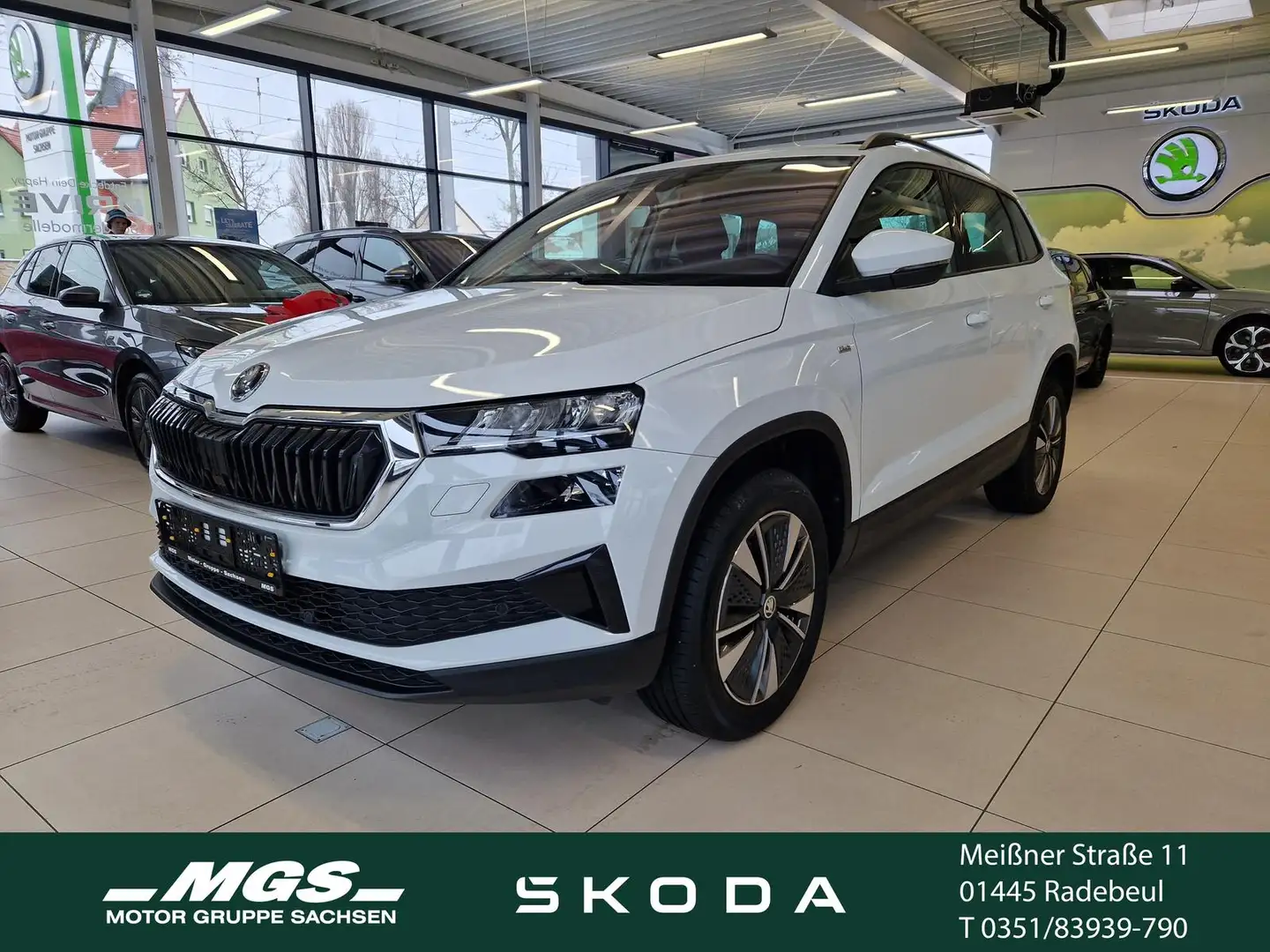 Skoda Karoq Tour 1.5 TSI 110 kW #7-Gang-DSG Weiß - 1