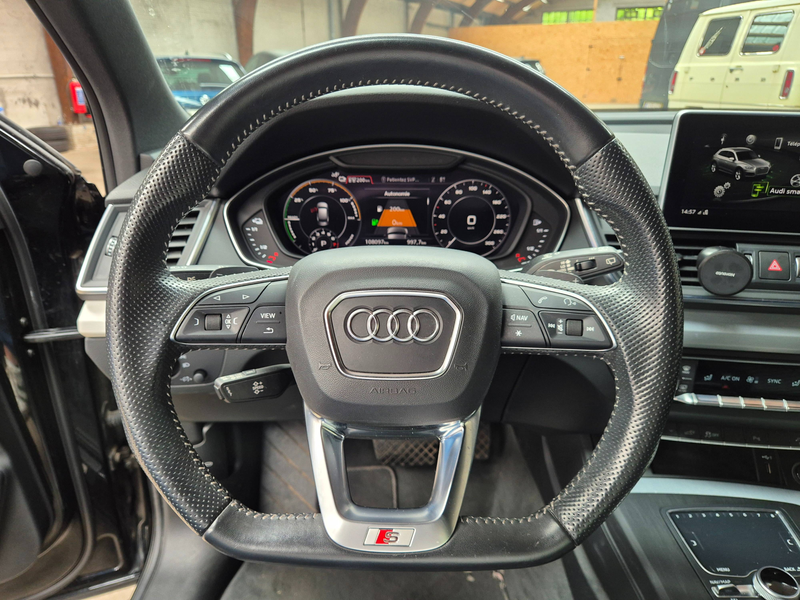 Audi Q5 @ SERVICARS DIRECT - AUDI Q5 PHEV 50 TFSi e Quattro Sport - S tronic - Full S-Line - Garantie 12 mois — photo 12