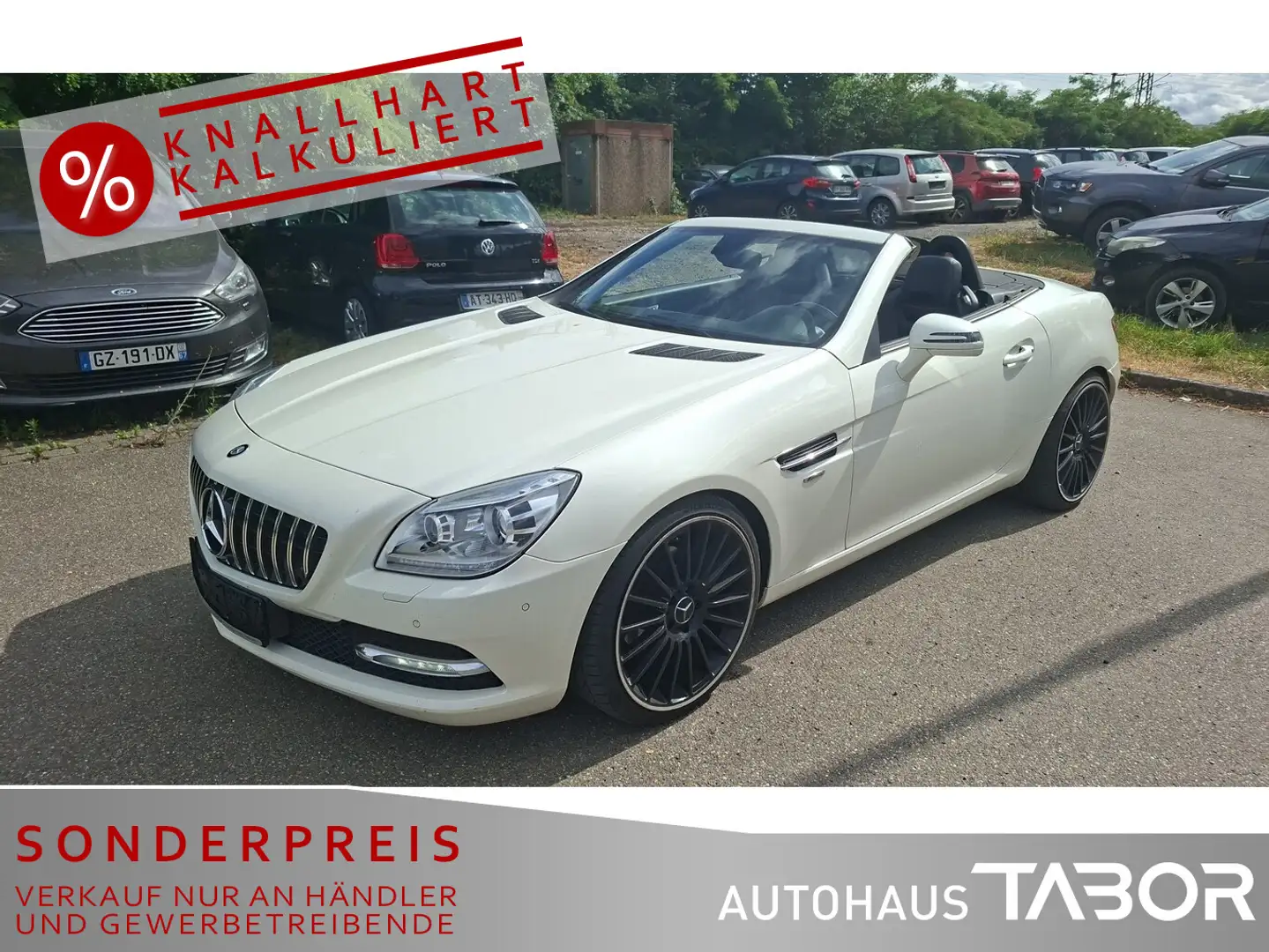 Mercedes-Benz SLK 200 200 BiXen Leder PTS Airscarf SHZ Navi LM - 1