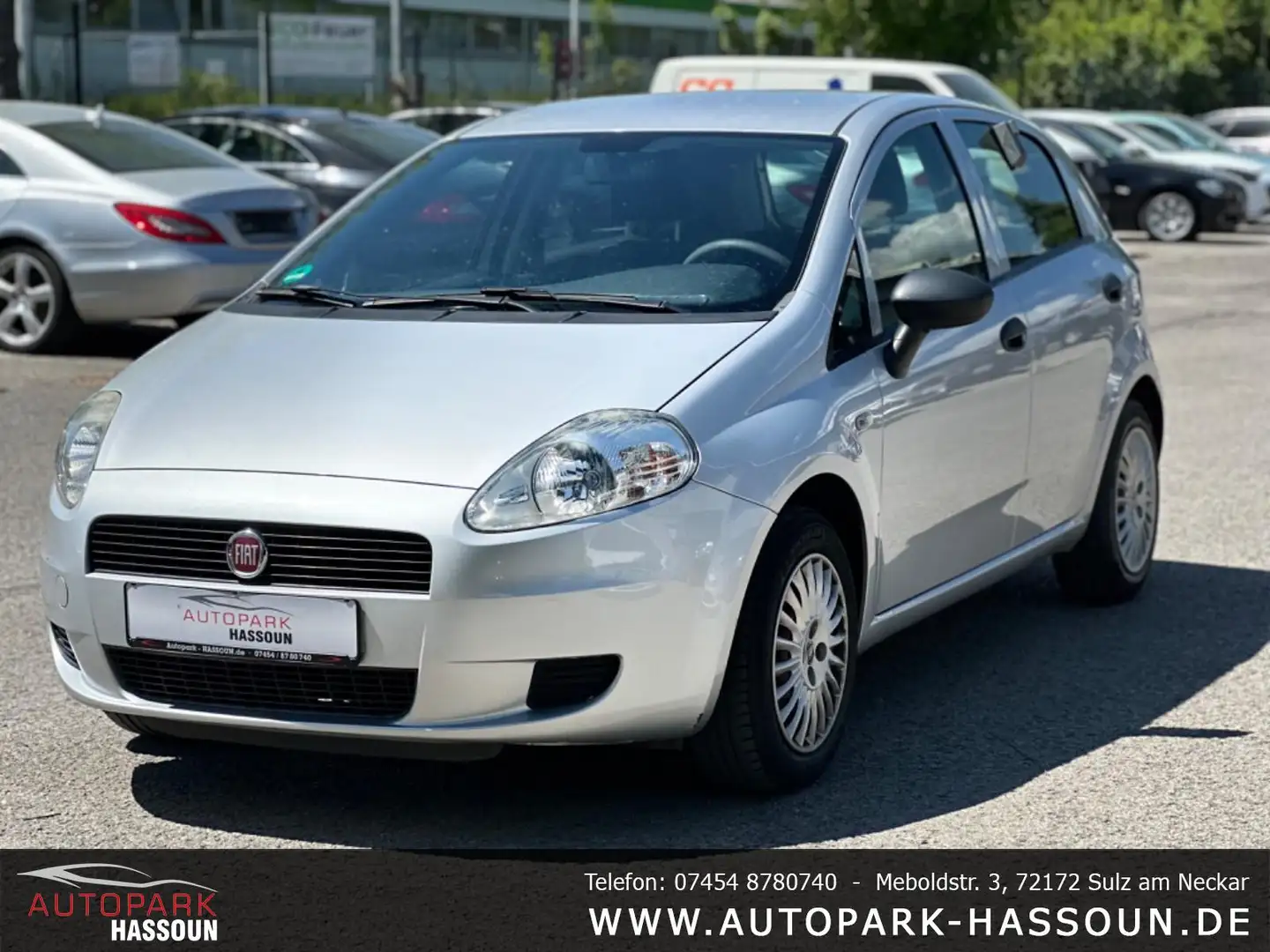 Fiat Punto TÜV 04/27 Multi Klima 8-Fach Silber - 1