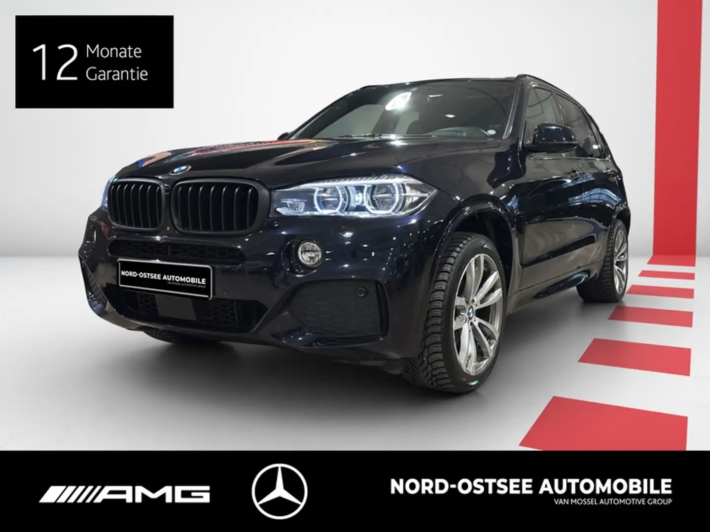 BMW X5 xDRIVE 30d KAMERA HUD AHK STANDHZG PANO SHZ Schwarz - 1