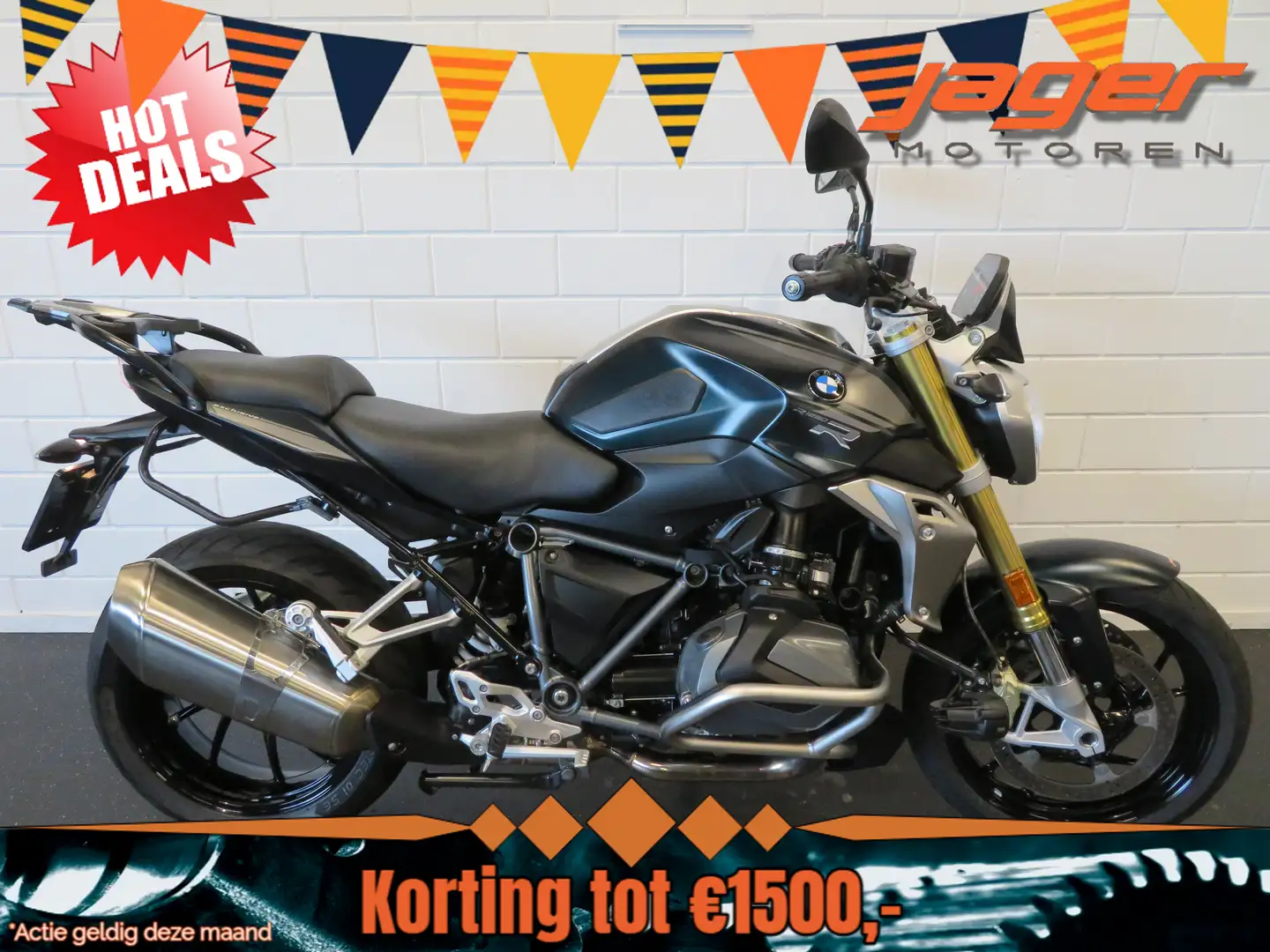 BMW R 1250 R R1250R ALLE OPTIES! PERFEC Groen - 1