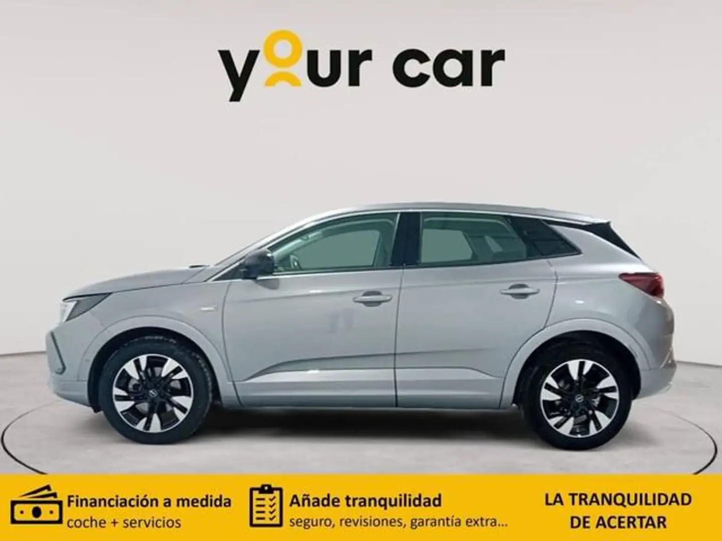 Opel Grandland 1.5CDTi S&S Design & Tech Aut. 130 Argent - 2