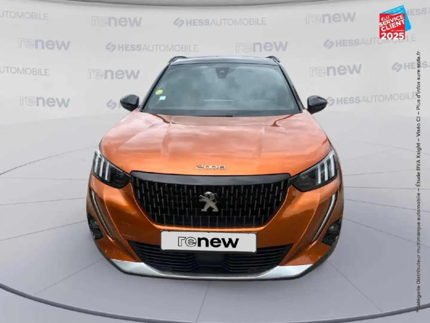 Peugeot 2008 1.5 BlueHDi 130ch S\u0026S GT Line EAT8 7cv Orange - 2