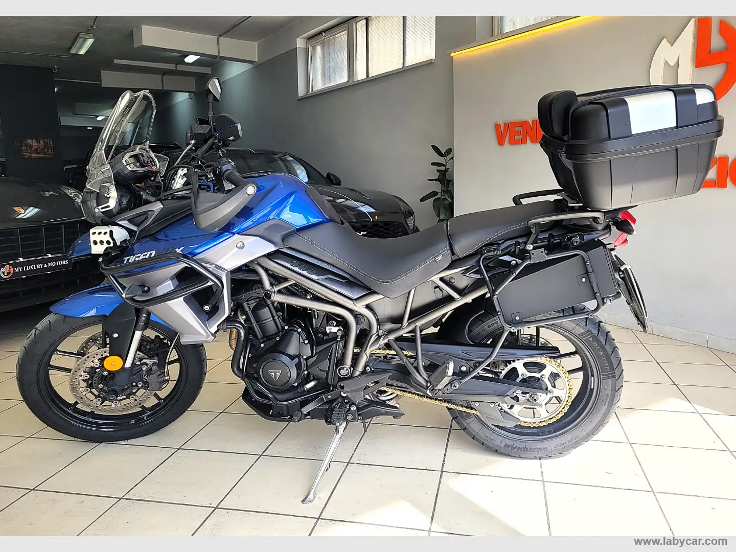 Triumph Tiger 800 TIGER 800 XRX LOW SEAT FULL*P.CONSEGNA Albastru - 2