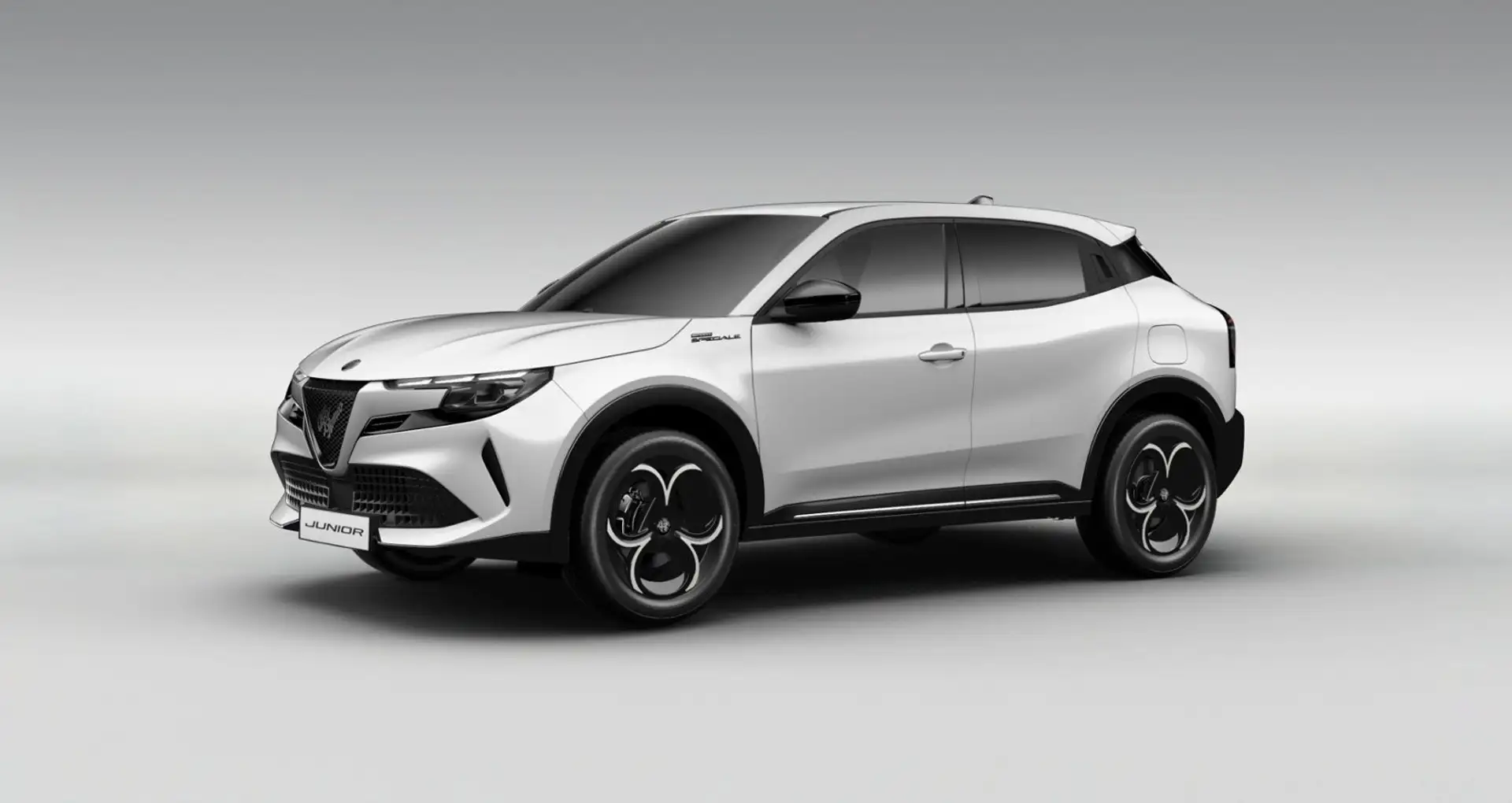 Alfa Romeo Junior Sport Speciale e-DCT6 ab 199€ mtl. Leasen Weiß - 1