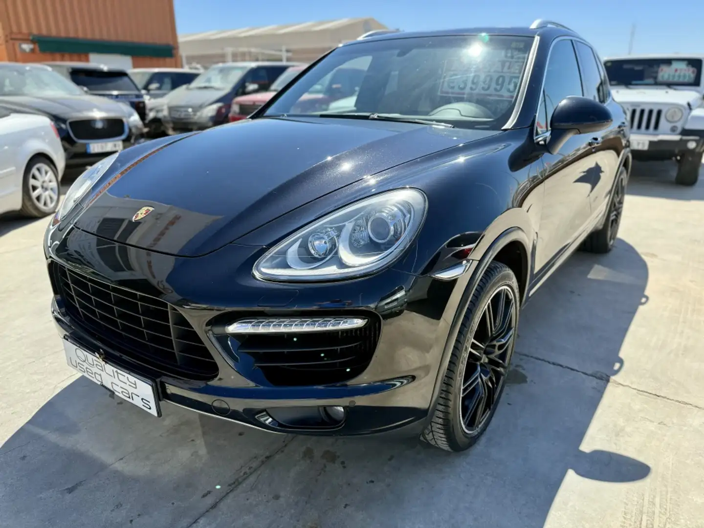 Porsche Cayenne Turbo Aut. Negro - 2