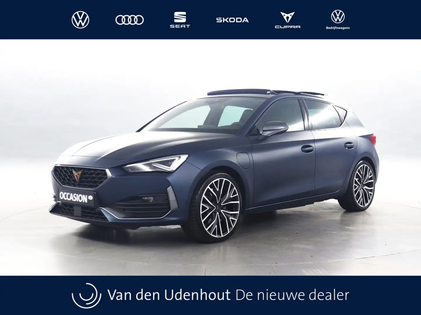 CUPRA Leon 1.4 TSI eHybrid 245pk PHEV VZ Performance / Panora Blauw - 1
