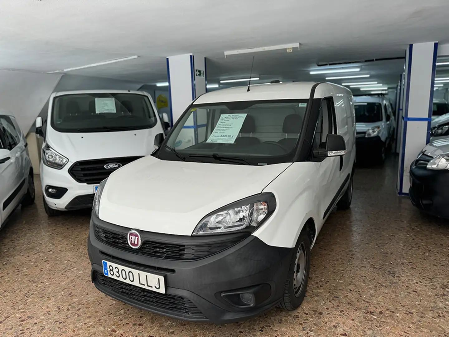 Fiat Dobló Cargo 1.3Mjt Base 70kW Weiß - 1