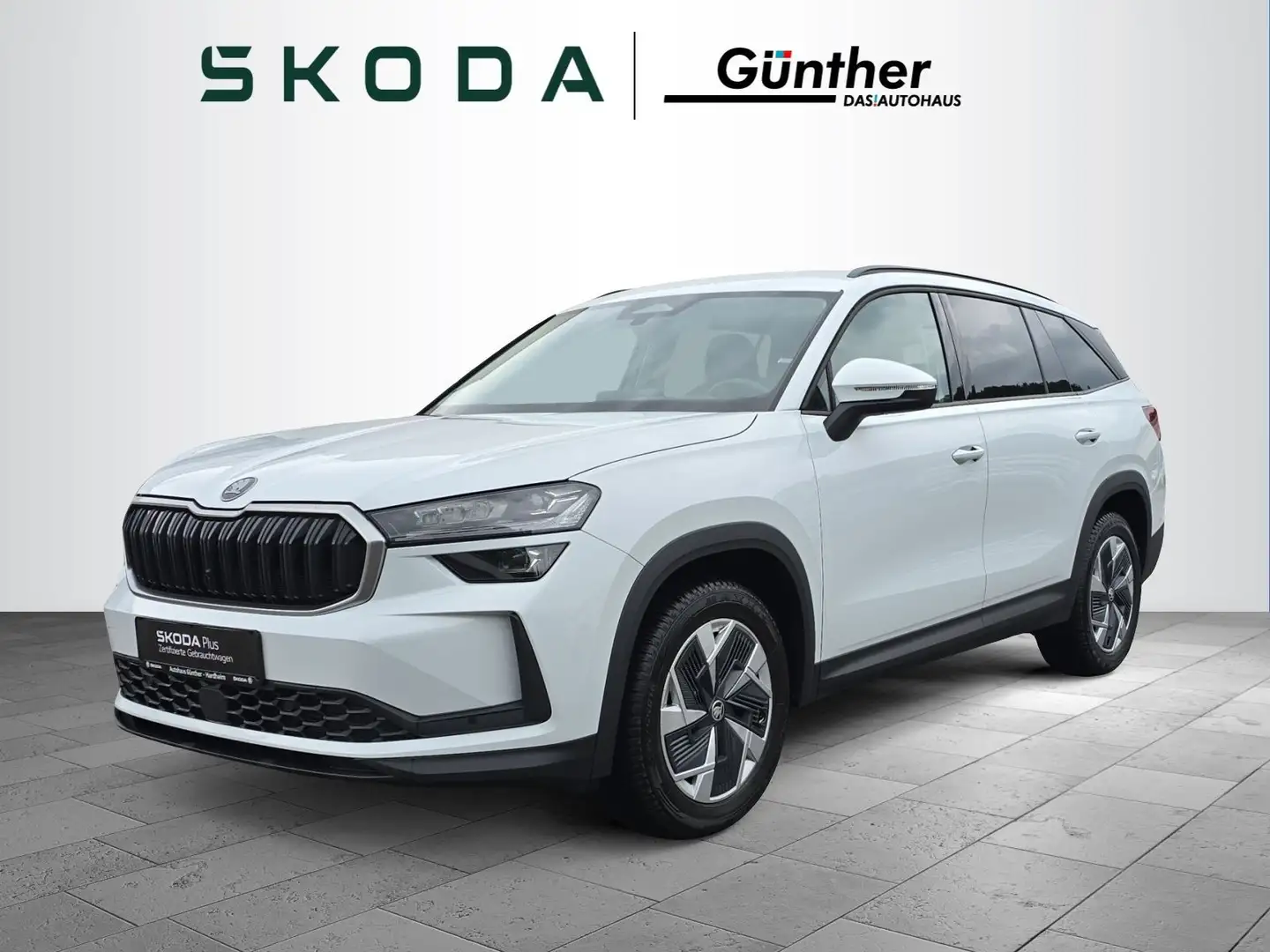 Skoda Kodiaq 2.0 TDI 4x4 Selection +AHK+HEAD-UP+MATRIX Weiß - 2