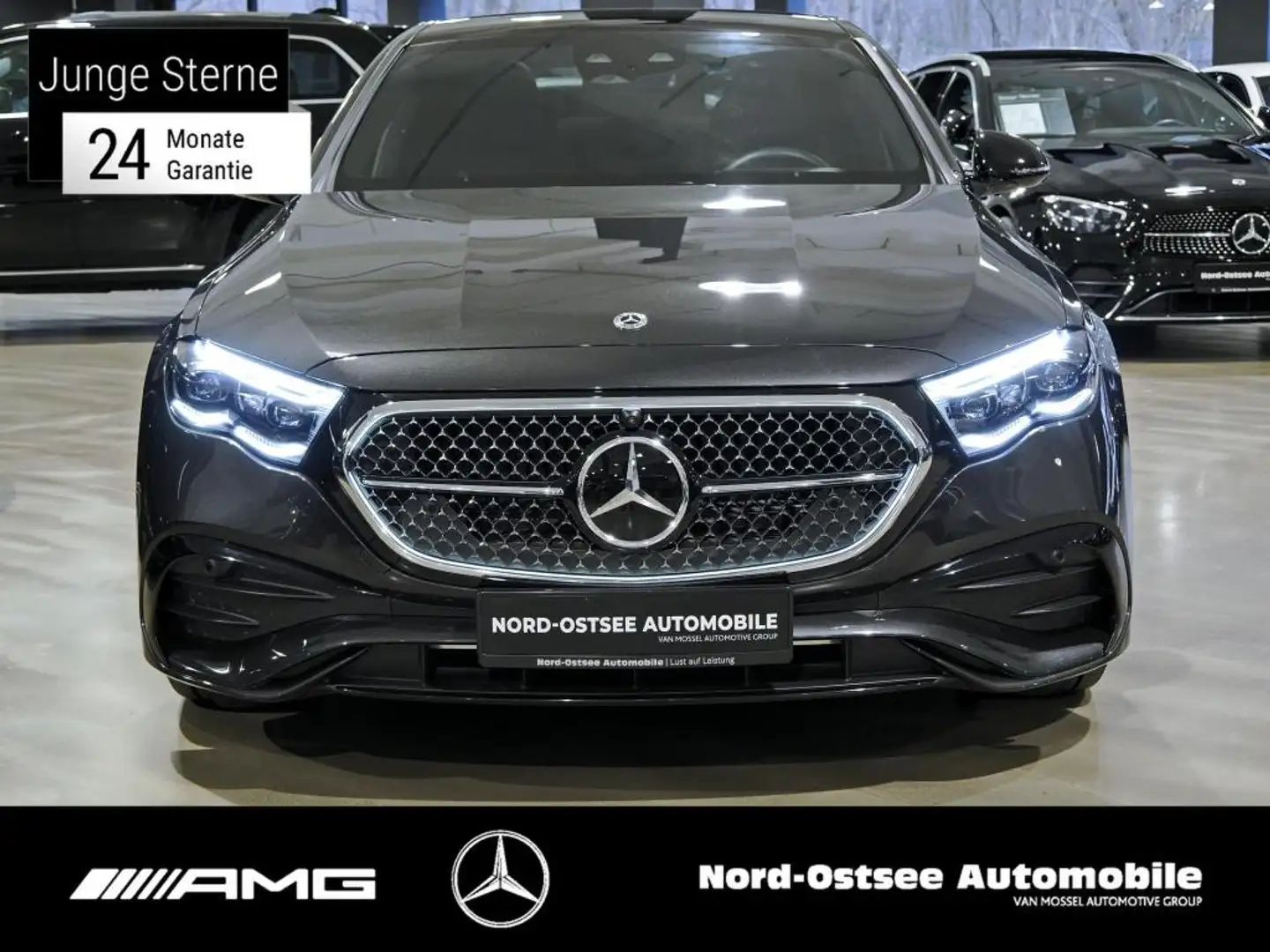 Mercedes-Benz E 450 d 4M PREMIUM HUD STANDHZ AHK DISTRO NIGHT Gri - 2