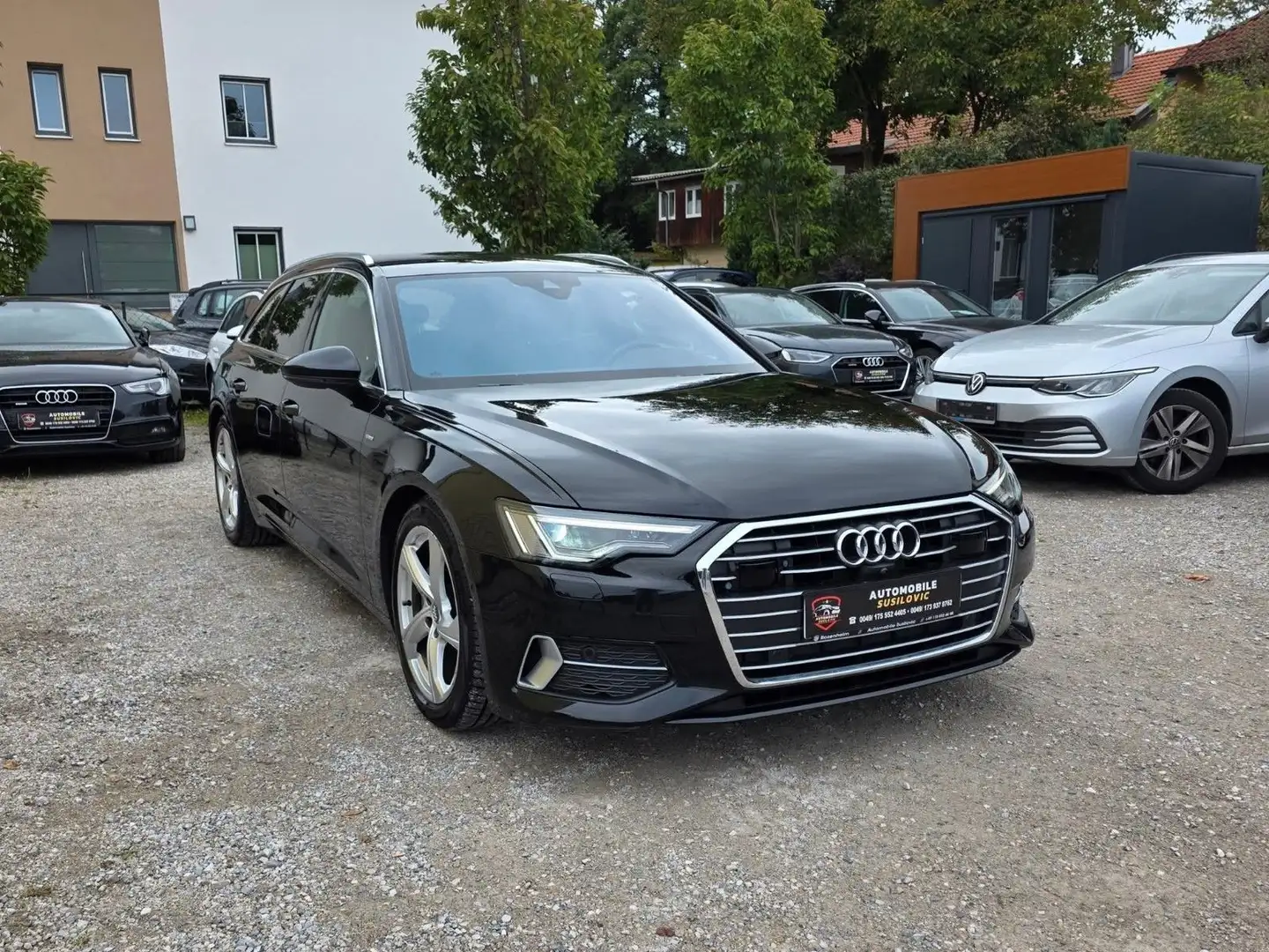 Audi A6 Avant 40 TDI Sline/Virtual/Kamera 360°/ Schwarz - 2