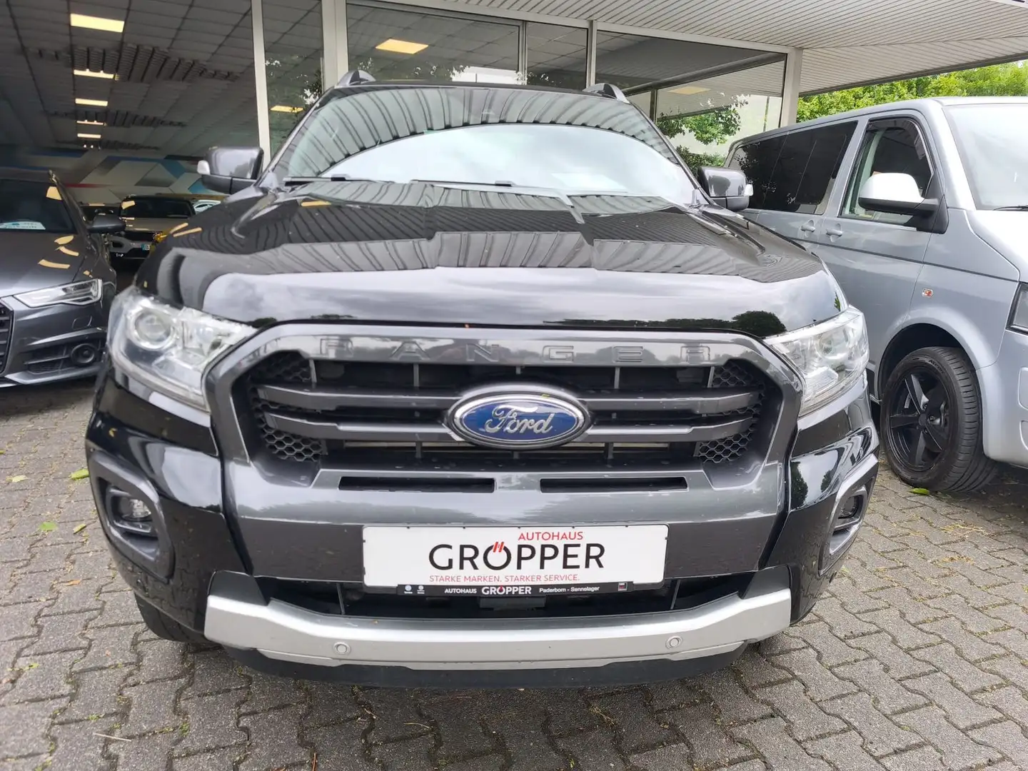 Ford Ranger 2.0 TDCi Panther Wildtrack 4x4 Doka AHK.. Noir - 2