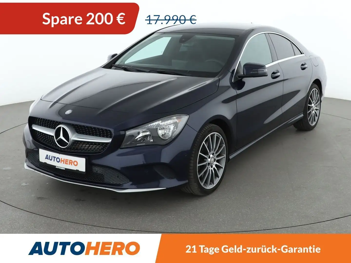 Mercedes-Benz CLA 250 250  *NAVI*LED*PDC*SHZ* Bleu - 1
