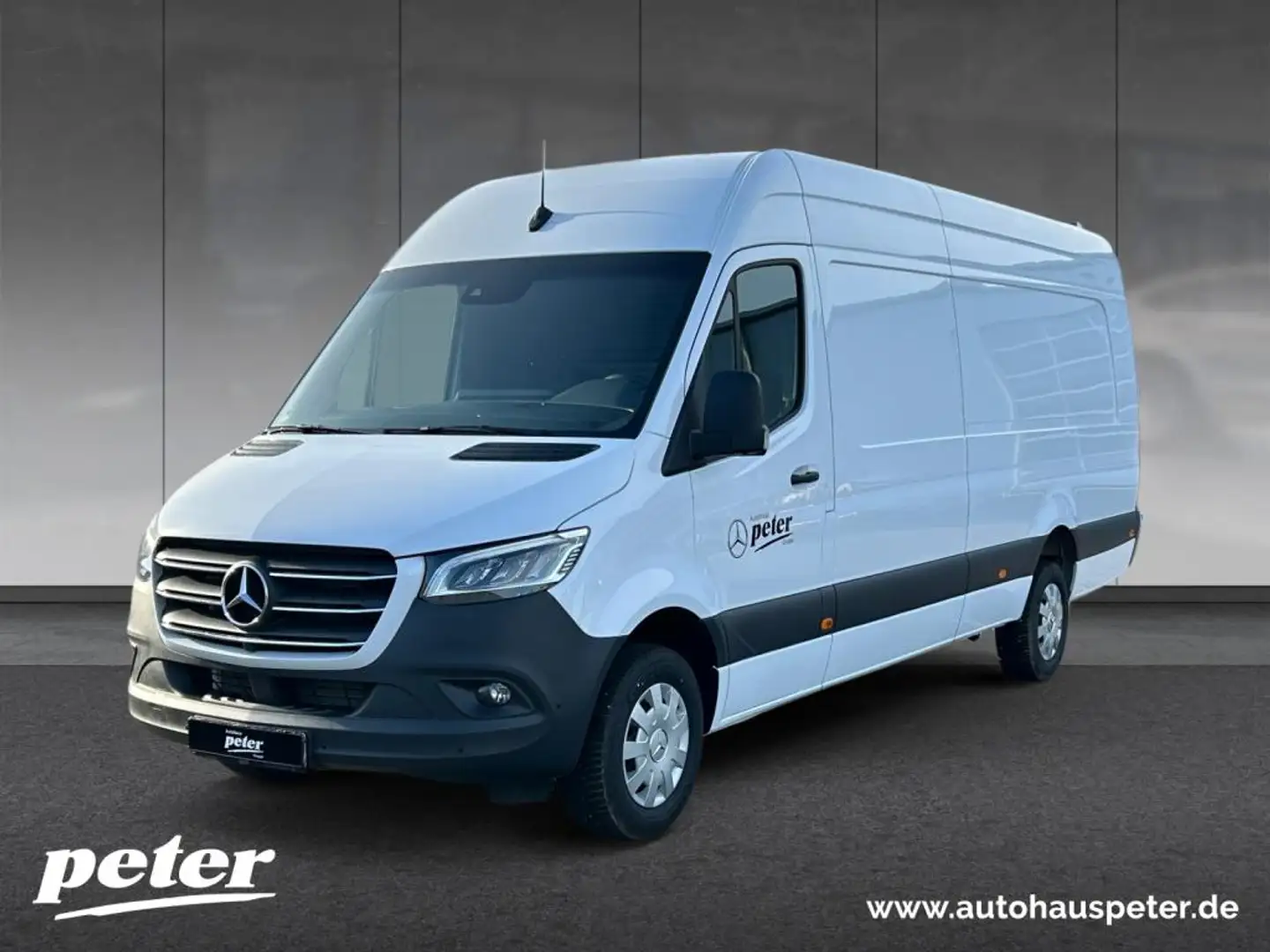 Mercedes-Benz Sprinter 319 CDI KA HD XXL 9GT+DISTR+LED+AHK+STHZG Weiß - 1