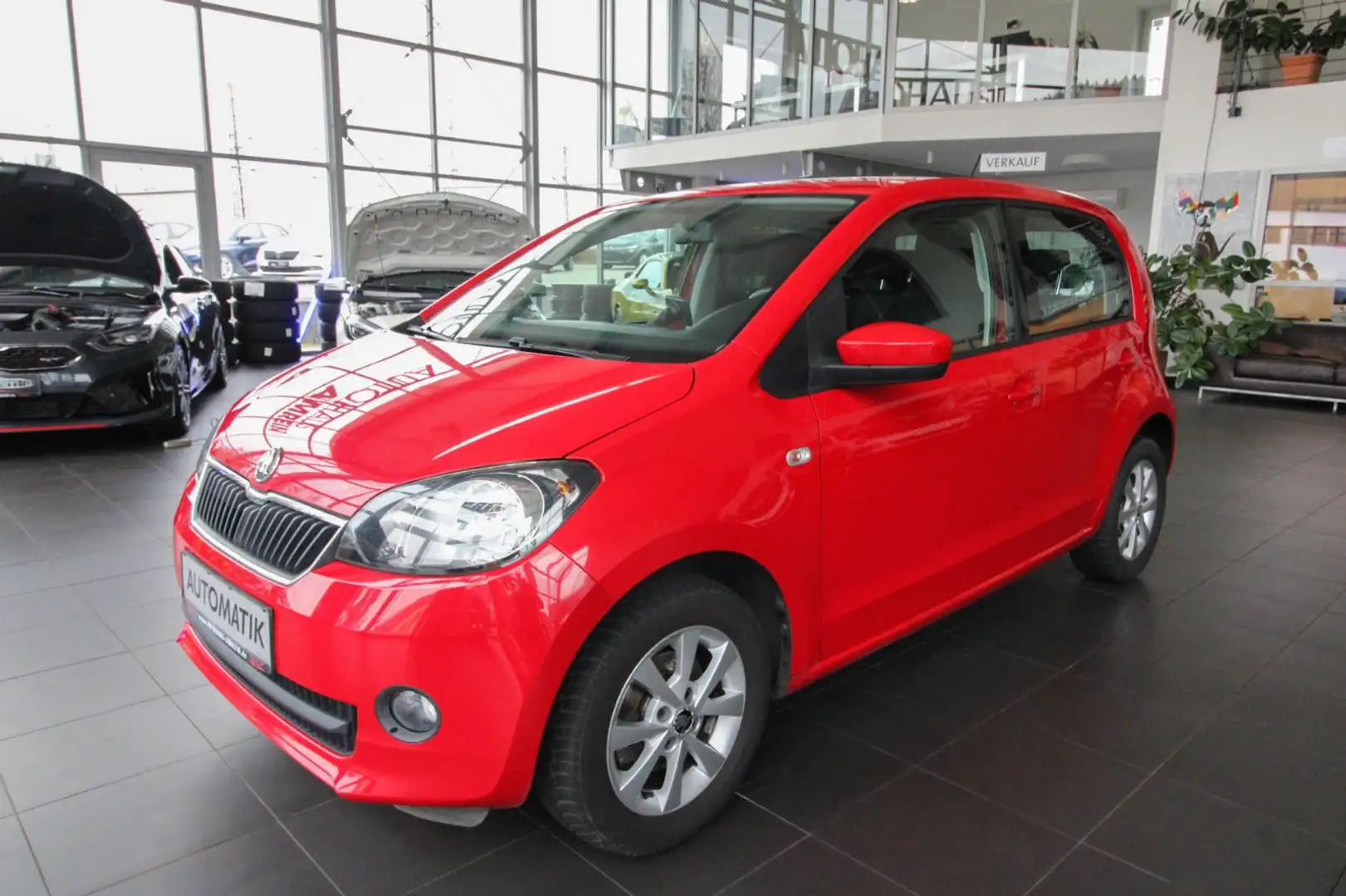 Skoda Citigo 1.0 Automatik Elegance/Navi/PDC/Klima/Alu Rouge - 1