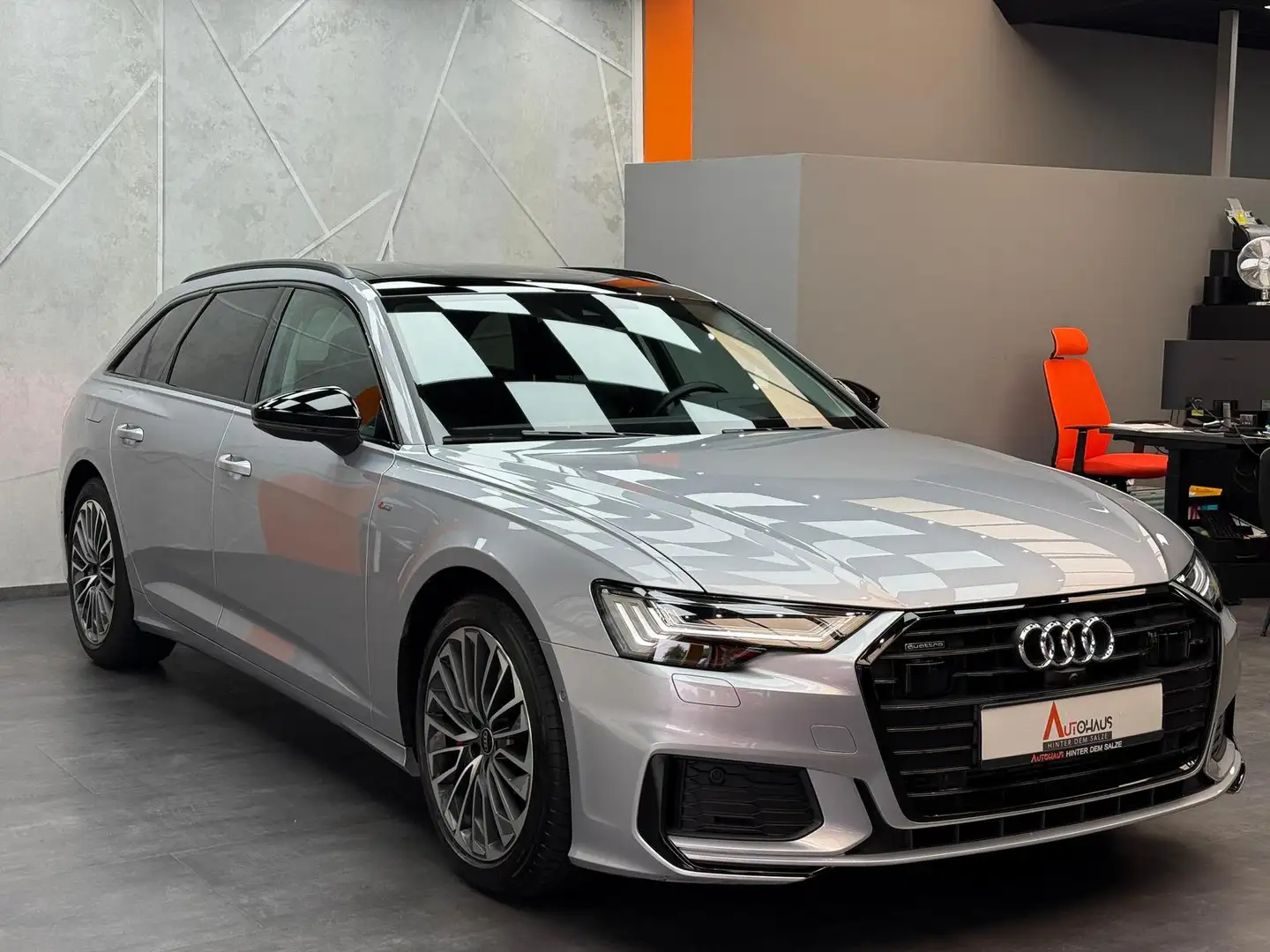 Audi A6 55 TFSI e quattro sport 2.0 TFSI|AHK|PANO|HUD| Silber - 2