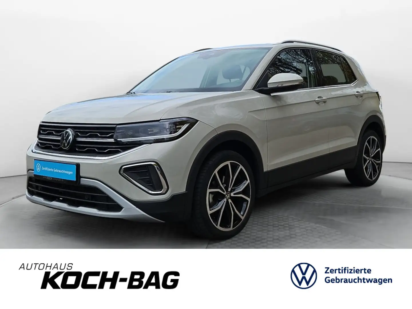 Volkswagen T-Cross 1.0TSI Style DSG Navi AHK LED Grau - 1