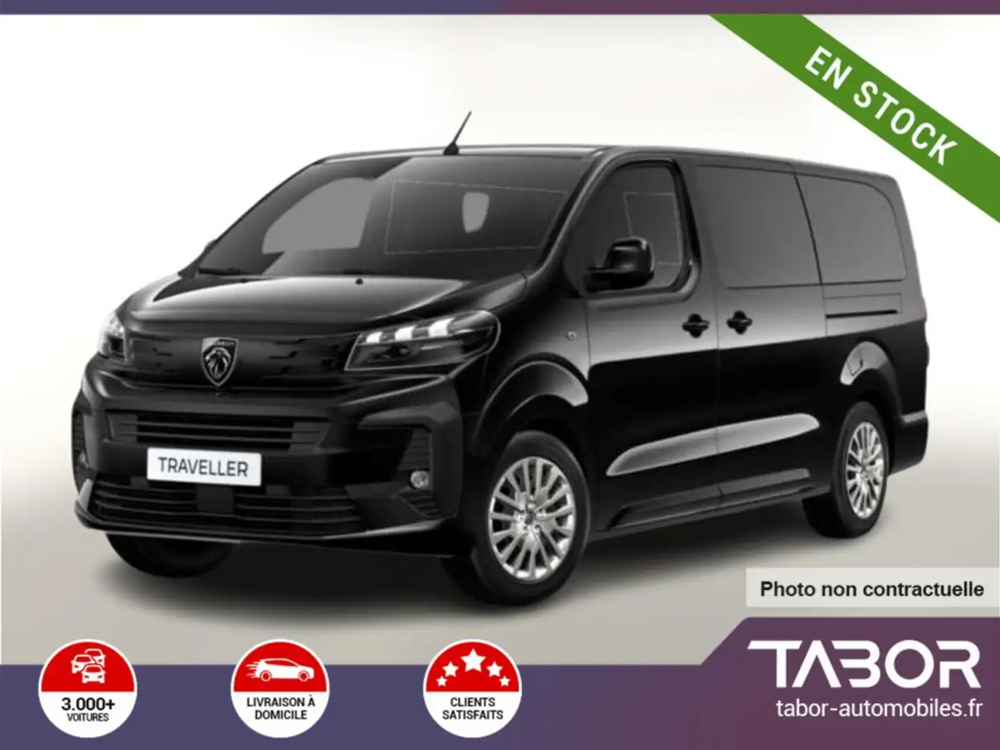 Peugeot Traveller 2.0 BHDi 180 EAT8 Active L3 Noir - 1