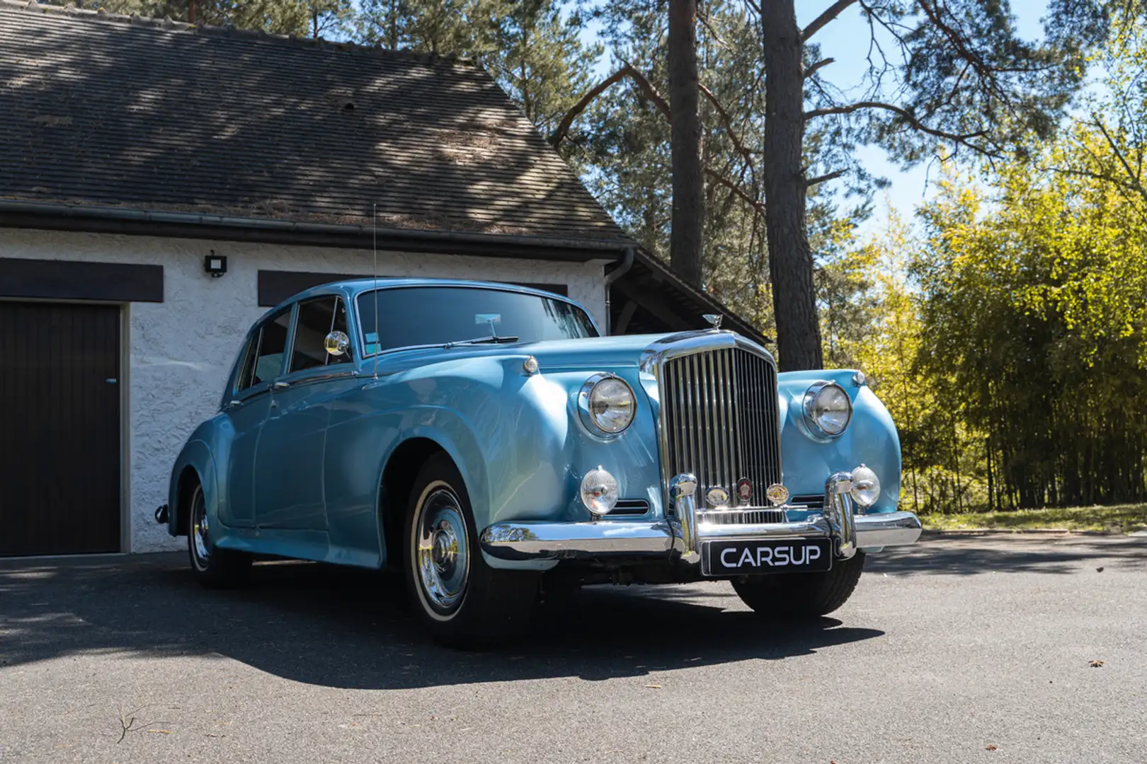 Bentley S1 59 990 Miles - de 1958 - 4.9L - 155 cv Albastru - 1