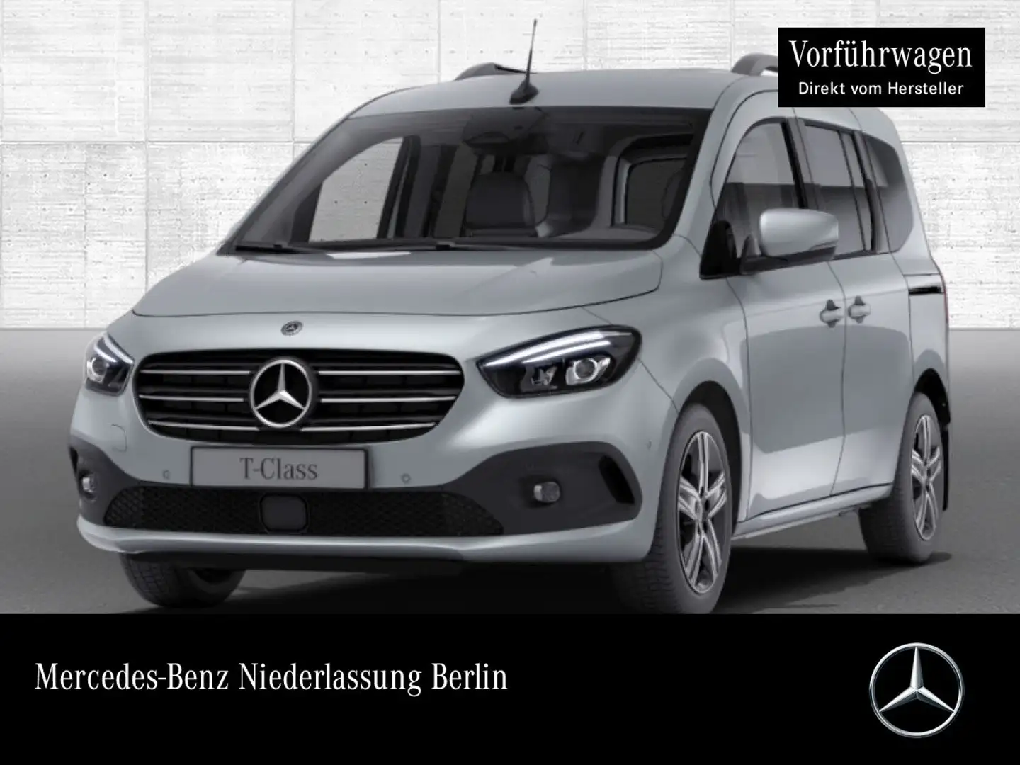 Mercedes-Benz T-Class T 180 EDITION+PROGRESSIVE+Klimaautom+Navi+PTS+DAB Silber - 1